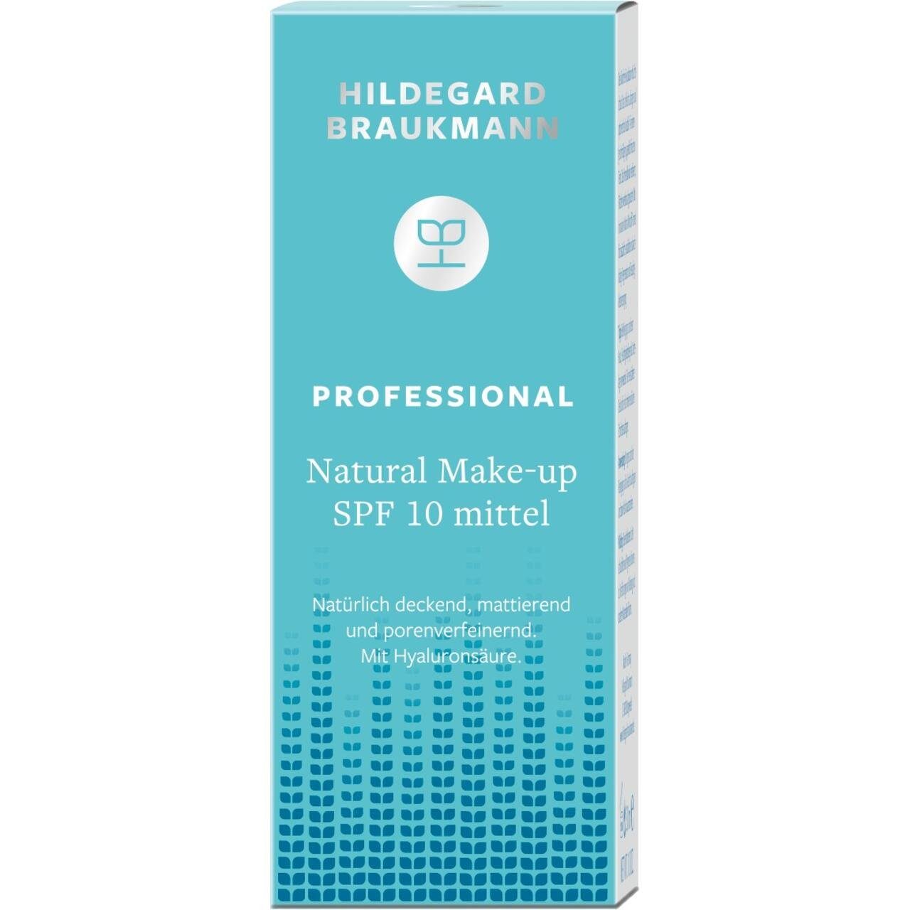 Hildegard Braukmann Foundation Professional Plus Natural Make Up SPF 10, für Alle Hauttypen