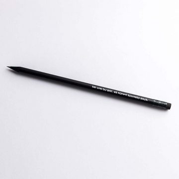 RABUMSEL Bleistift Sei wie du bist. Es kommt sowieso raus. - Bleistift, ideal auch als Geschenk