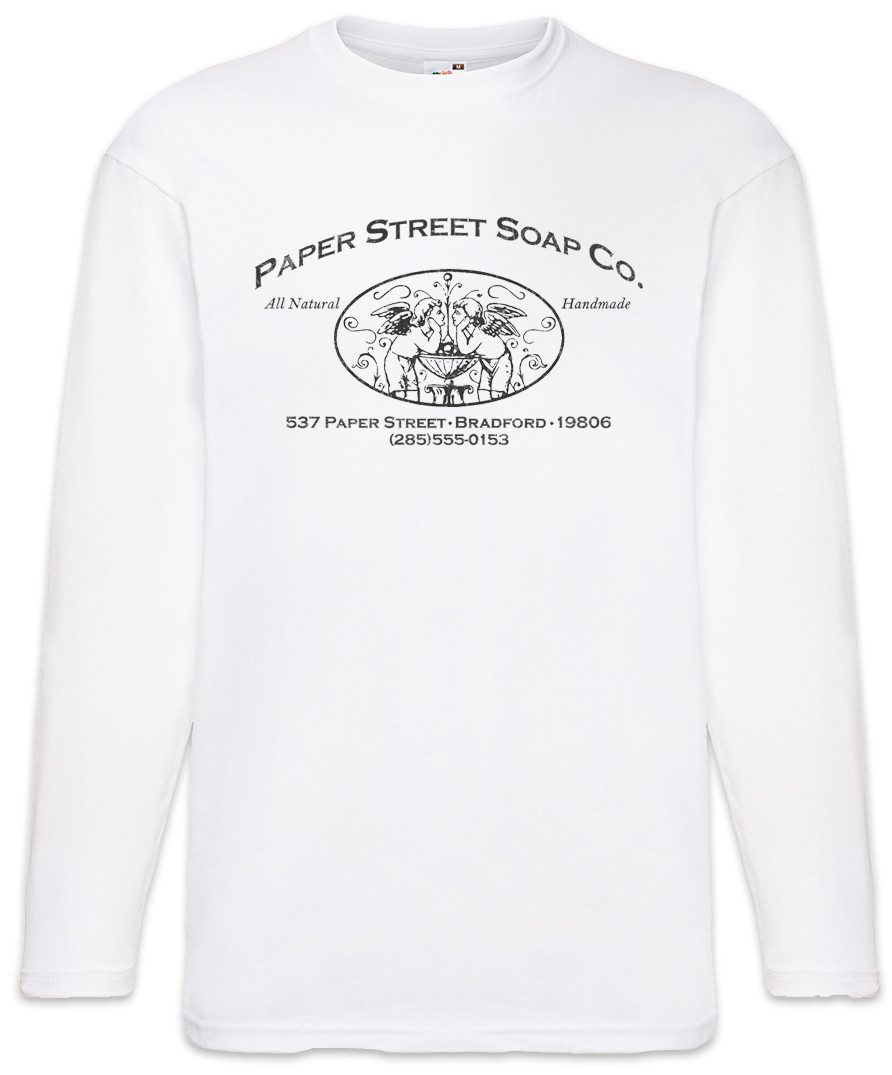 Urban Backwoods Langarmshirt Paper Street Soap Co. Langarm T-Shirt Fight Movie Club Sign Insignia (1-tlg) Logo Company Tyler Film