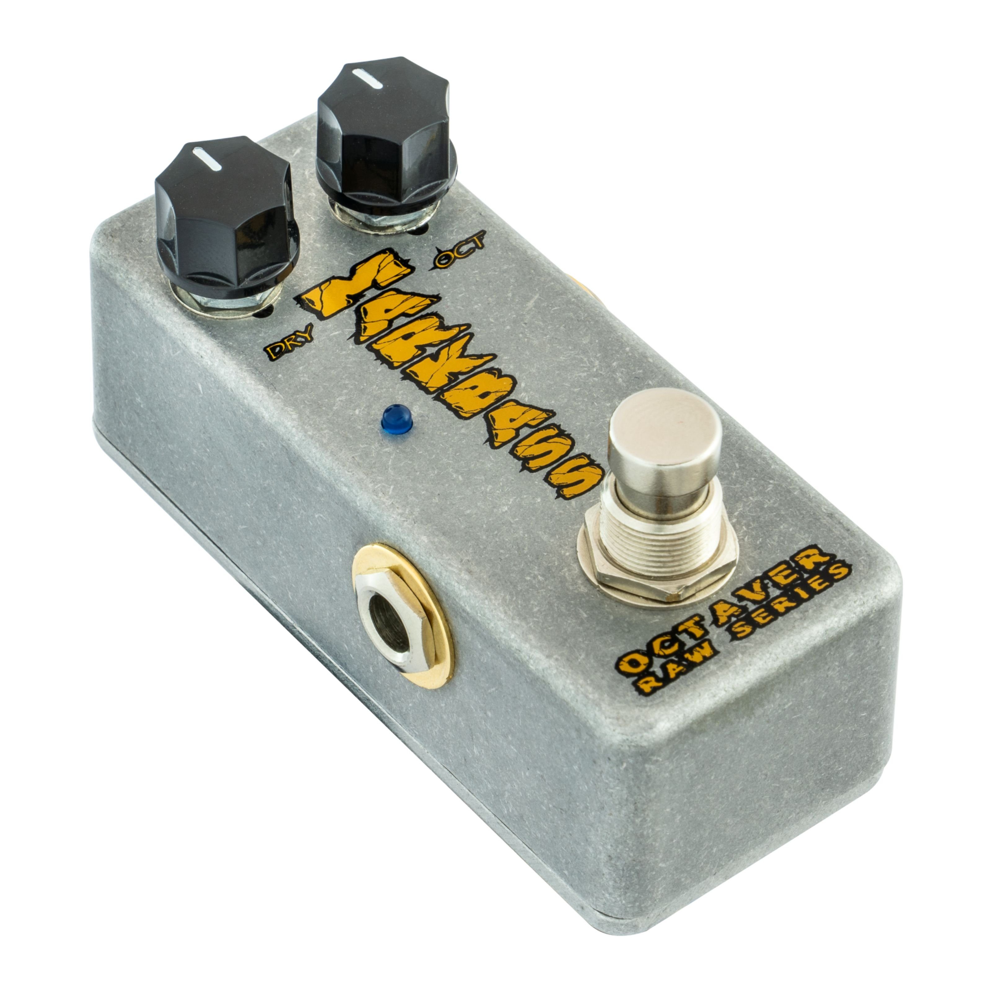 Markbass Musikinstrumentenpedal, (Bass-Effektgeräte, Bass-Effektpedale), MB Octaver Raw Series - Bass Effektpedal