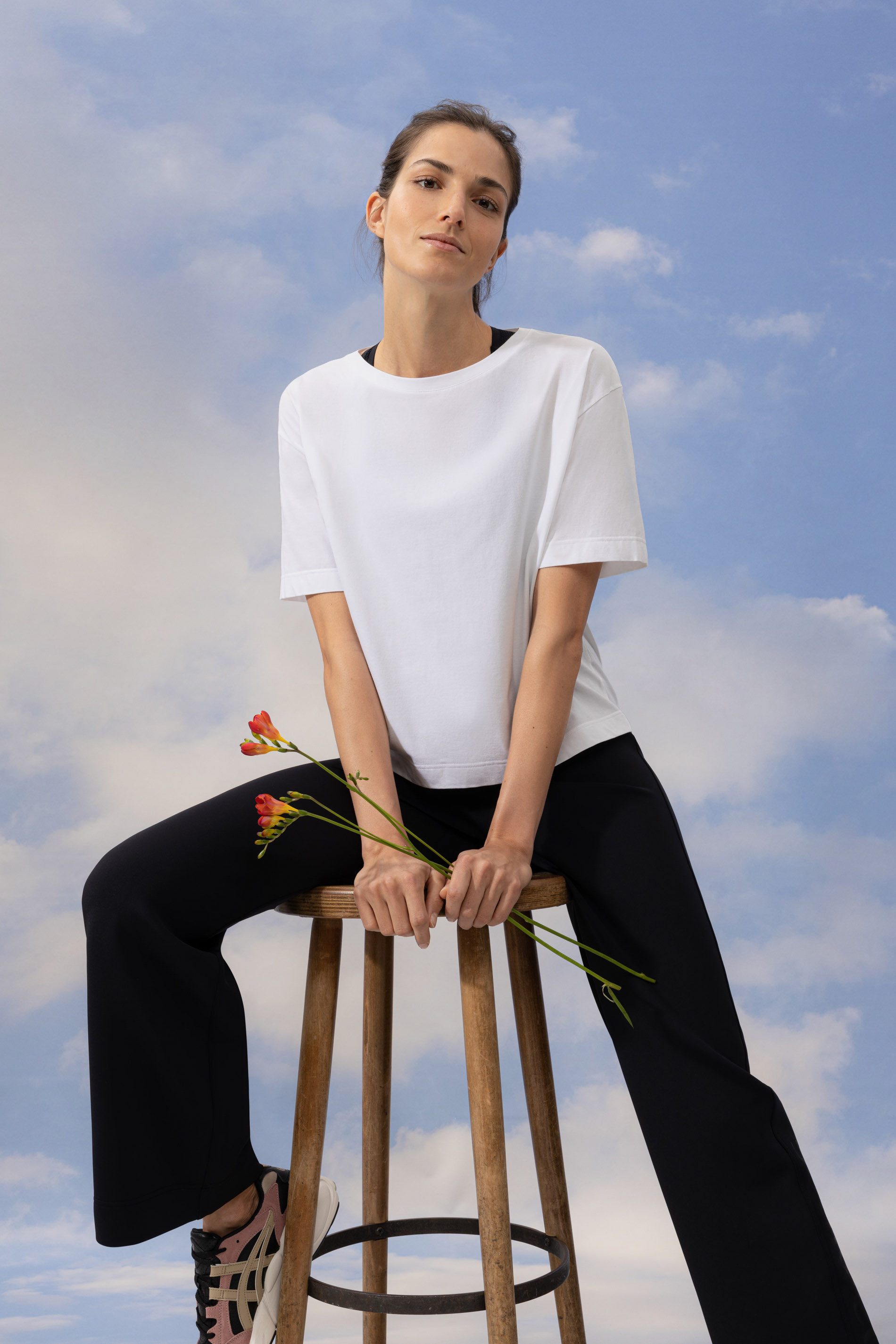 Mey T-Shirt Mey Damen T-Shirt Serie Natural Uni T-Shirt (1-tlg)