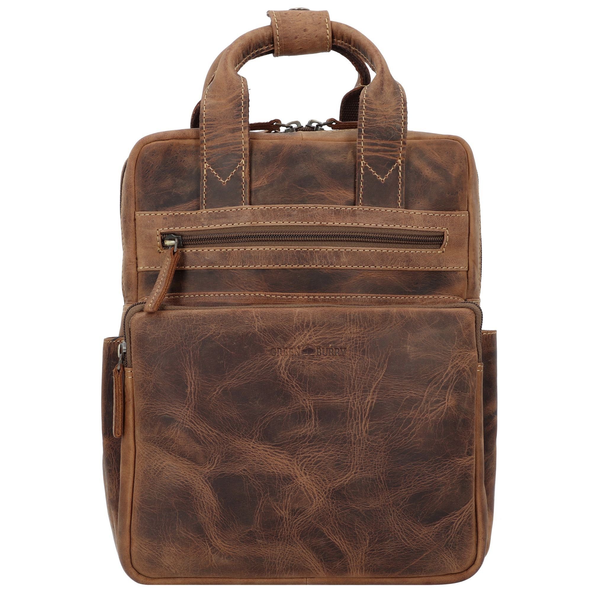 Greenburry Rucksack Vintage, Leder günstig online kaufen