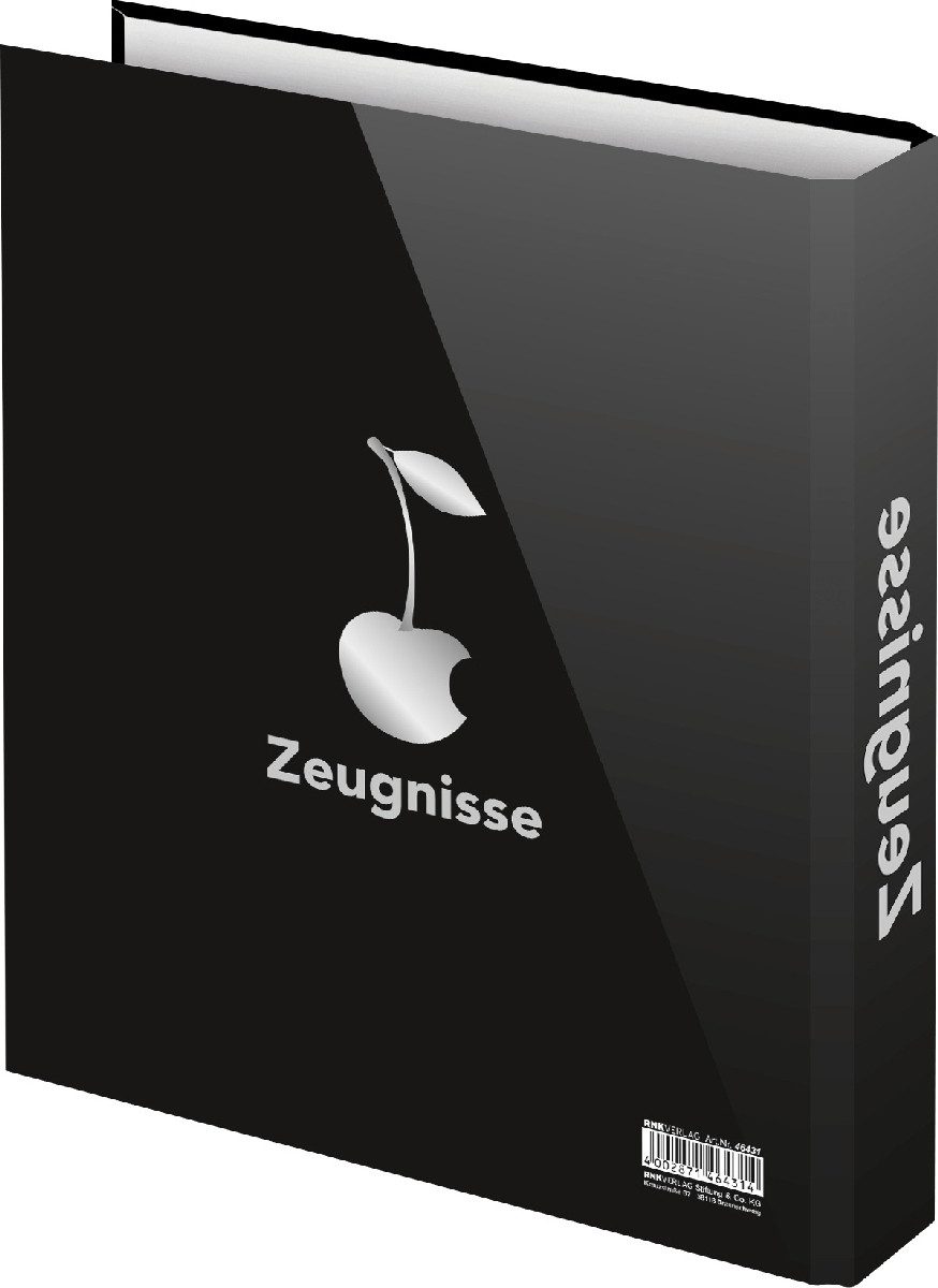 RNK Verlag Präsentationsordner Zeugnisringbuch 'iTab' 4 Ringe A4 250x315mm (2 Stück)