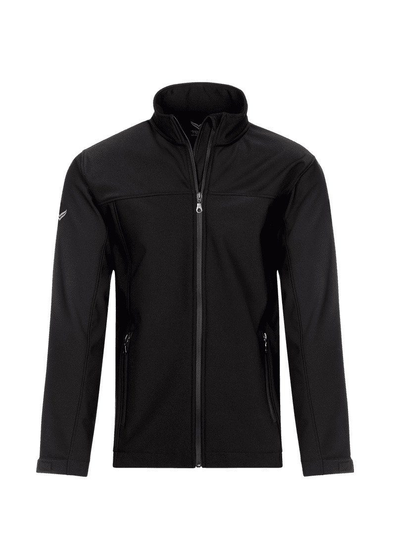 Trigema unisex RV schwarz TRIGEMA Softshelljacke Softshelljacke