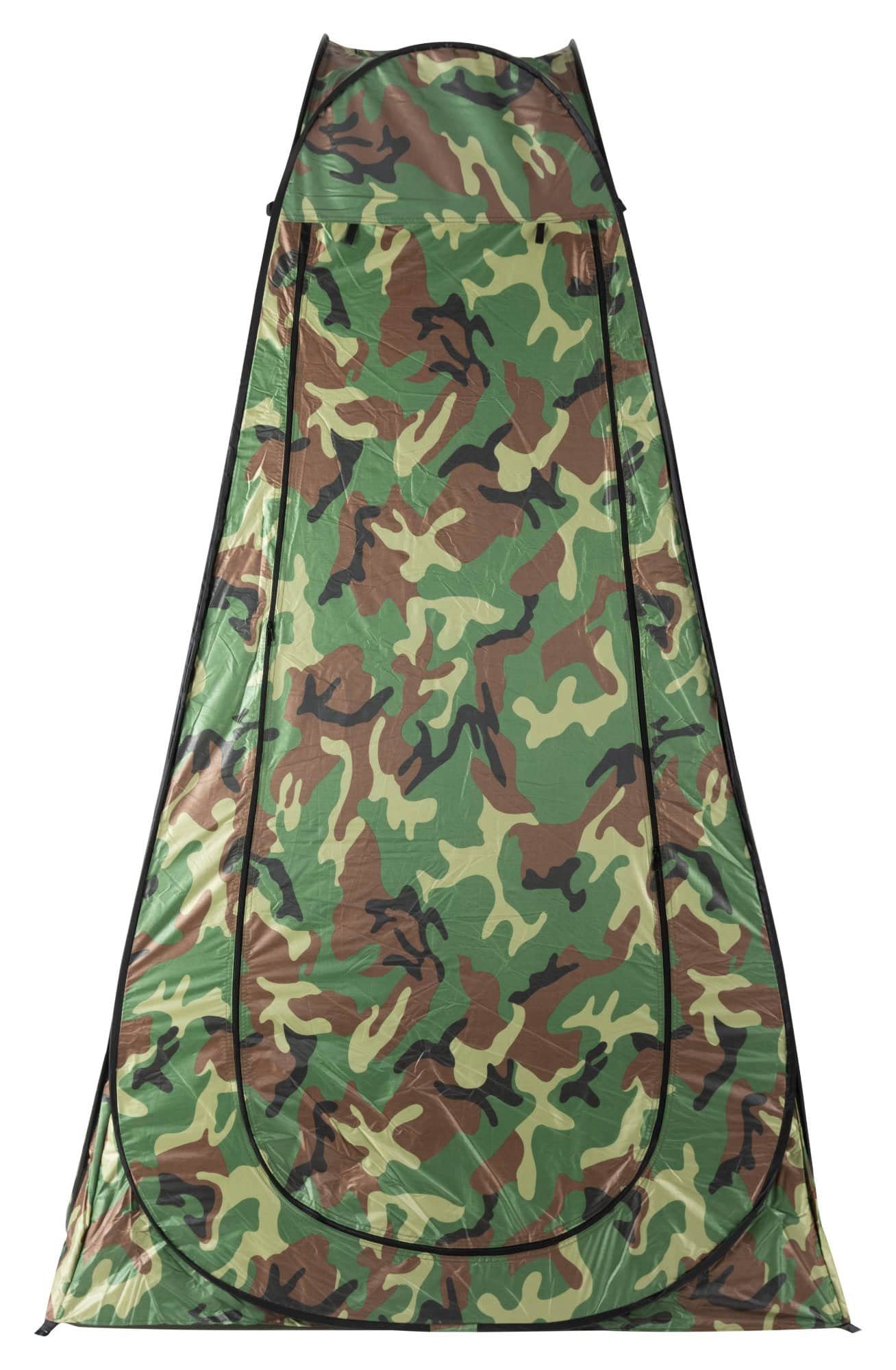Stagecaptain Wurfzelt TZC-190 Quixie Camouflage Pop-up Toilettenzelt, Personen: 1 (inkl. praktischer Tragetasche), für viele Outdoor-Anwendungen wie z.B. als Du – Bild 5 von 5
