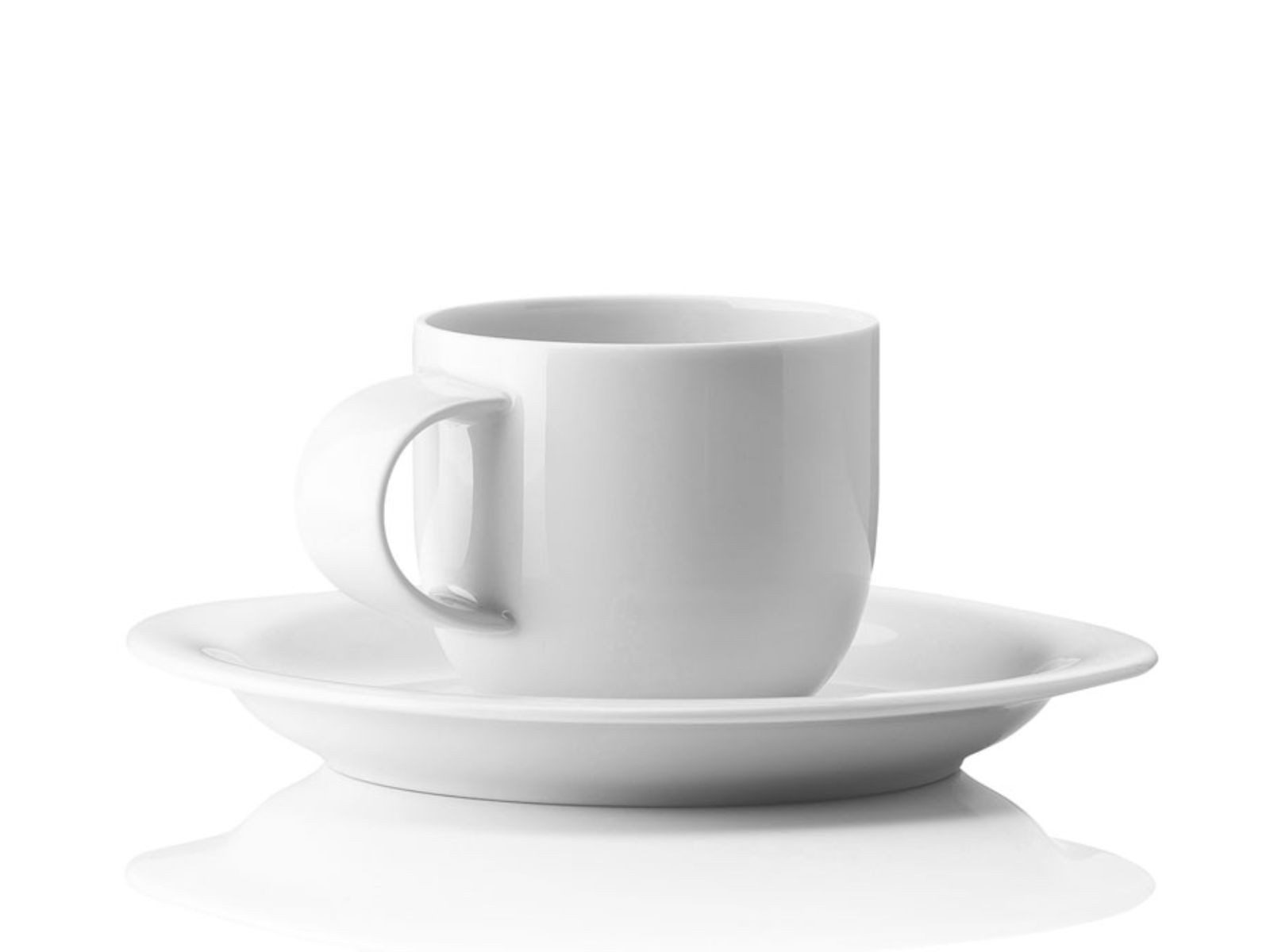 Rosenthal Espressotasse Suomi weiss Espresso-/Mokkatasse 2tlg., Porzellan