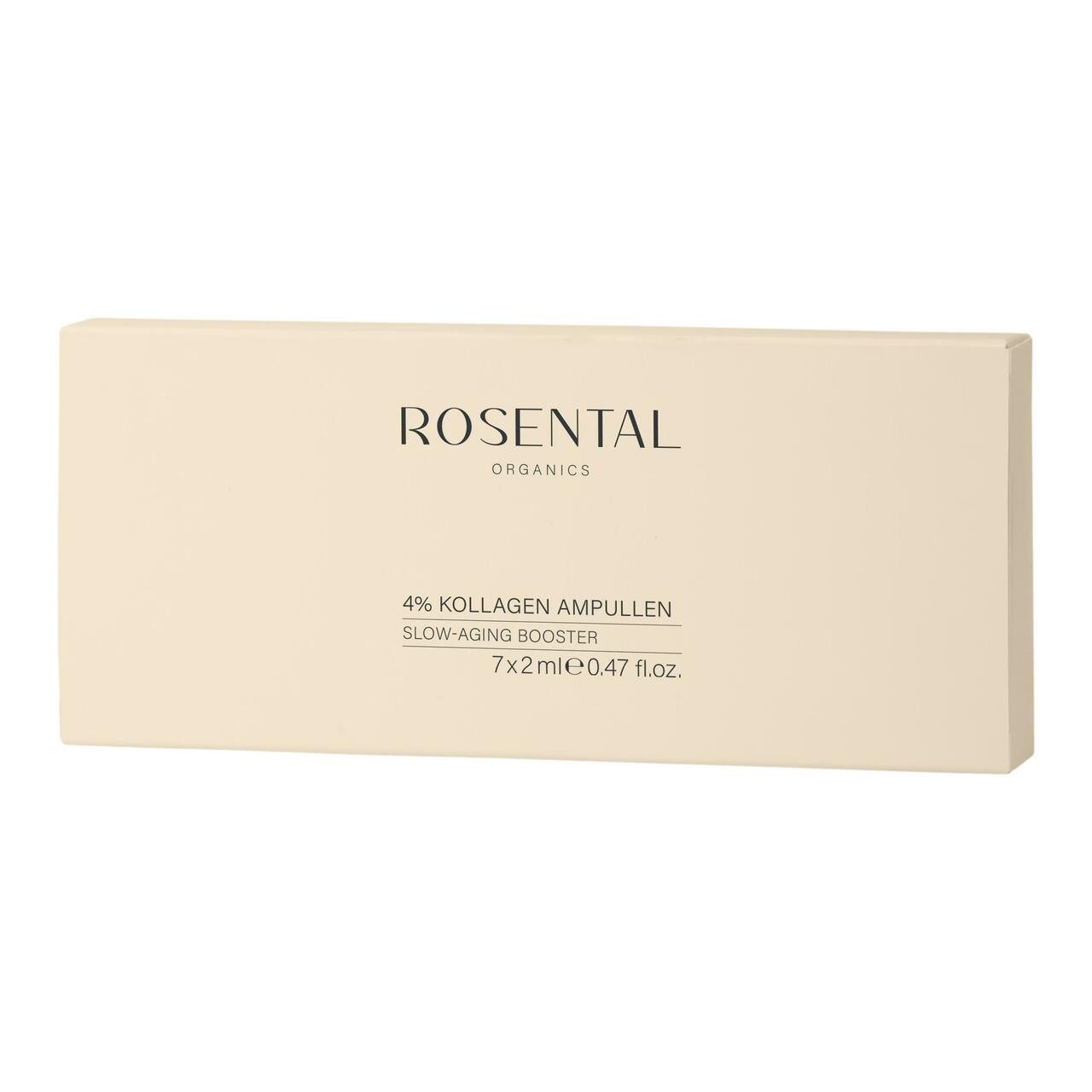Rosental Organics Gesichtsserum 4% Kollagen Ampullen Slow-Aging Booster