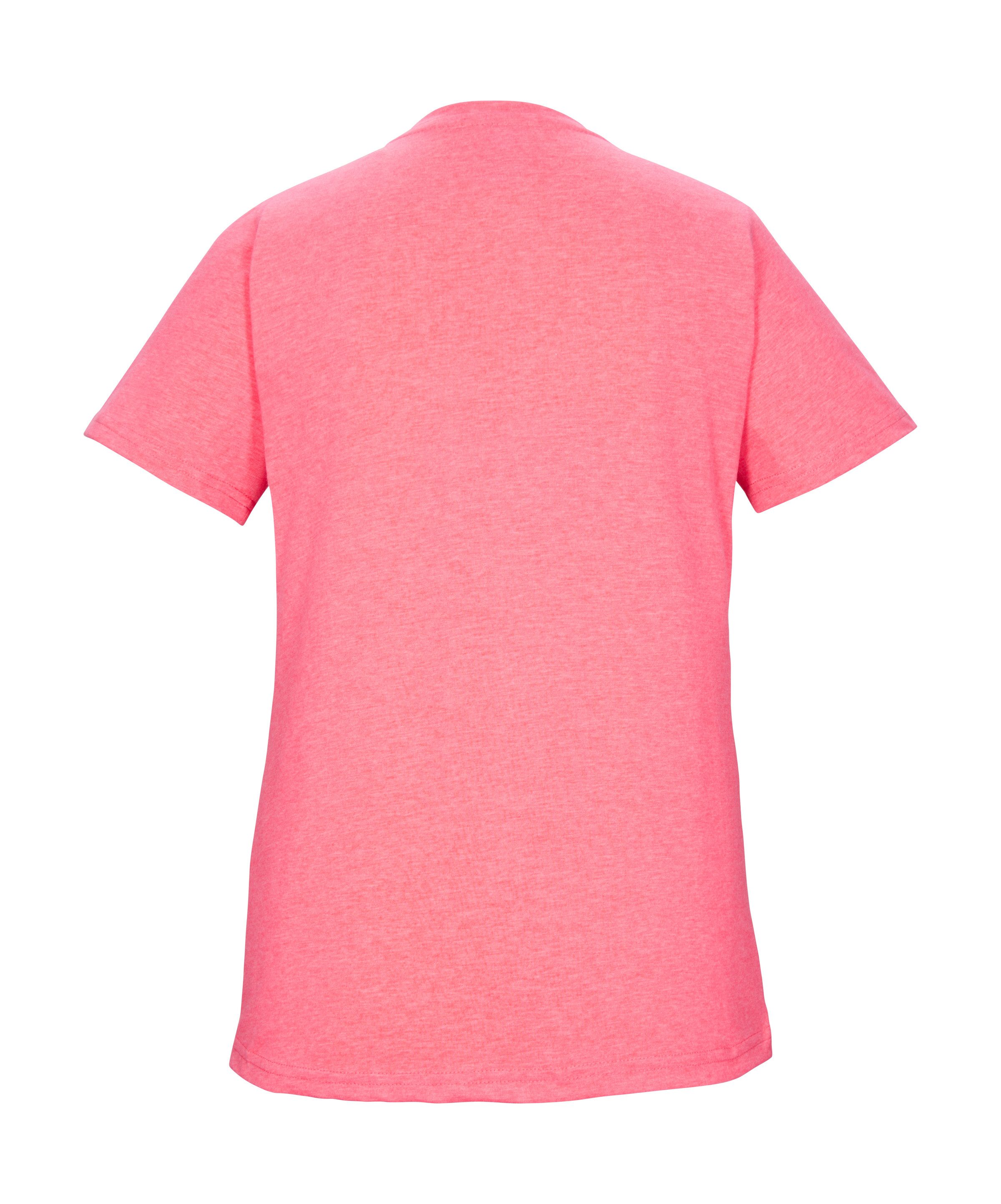 Killtec T-Shirt KOS 194 WMN TSHRT Vielseitiges Damen T-Shirt mit Melange-Optik und Bergprint