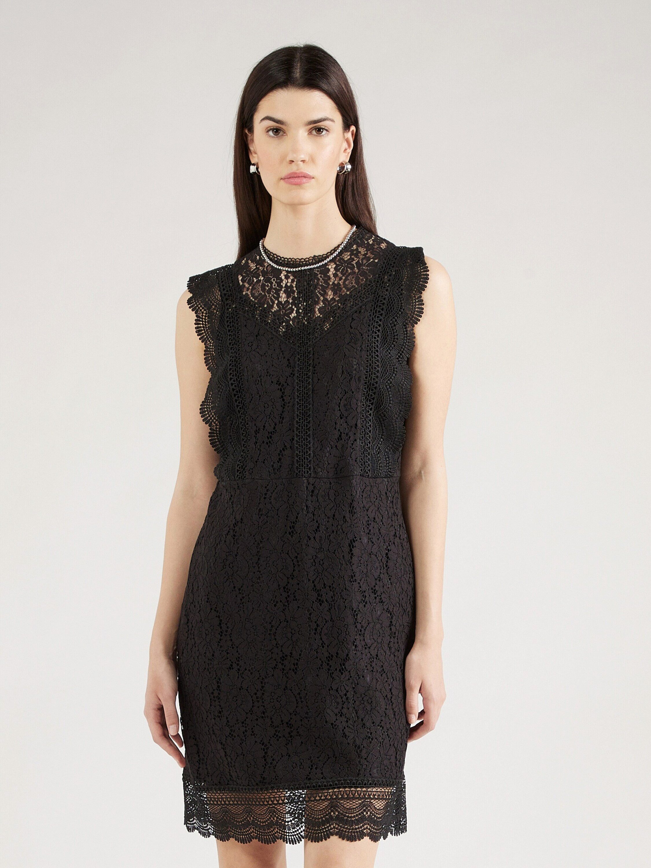 ONLY Cocktailkleid ONLNEW KARO (1-tlg) Spitze