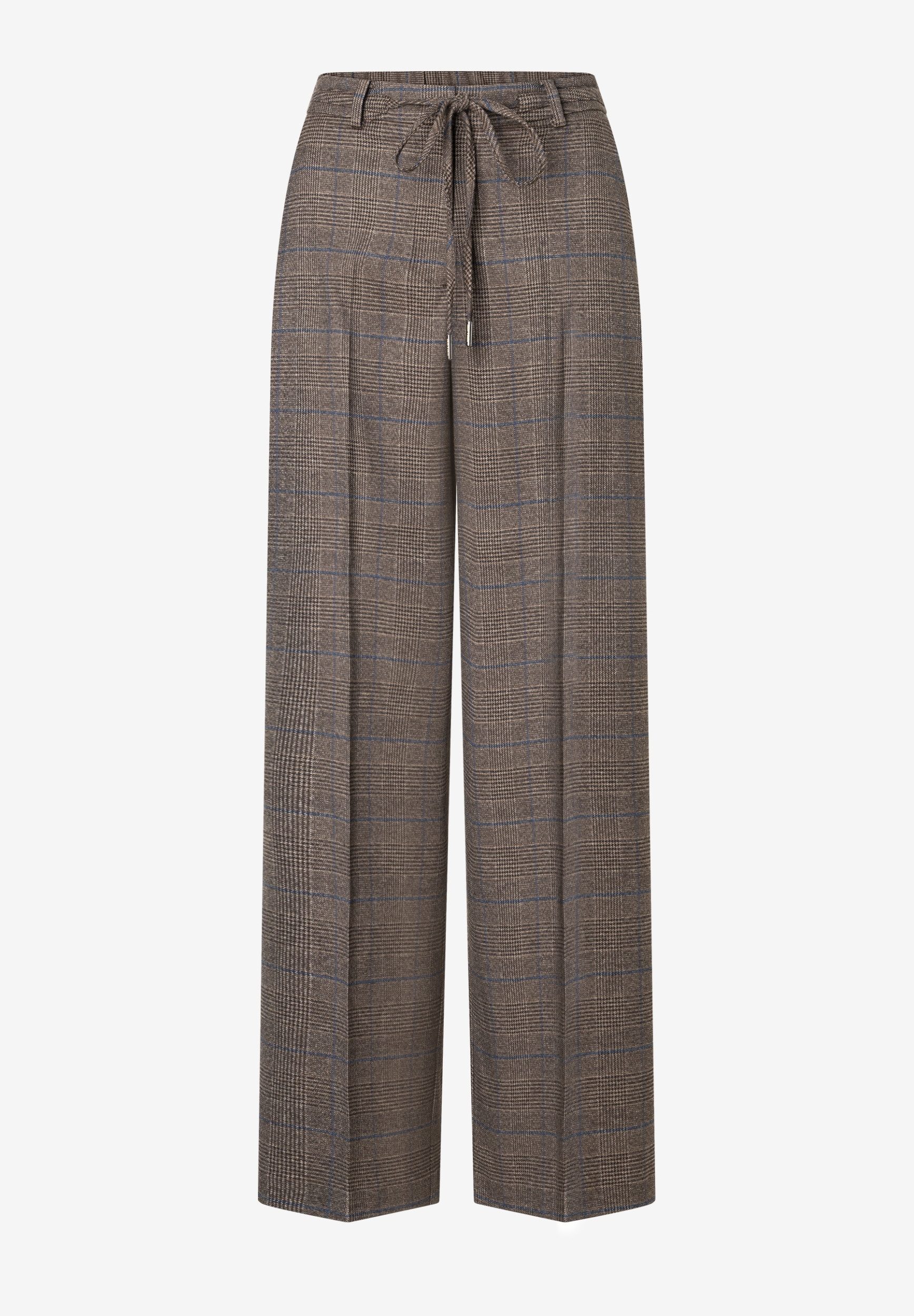 MORE&MORE Hemdbluse Glencheck Wide Leg Pants melange check