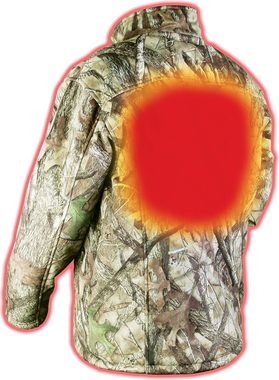 Thermo Winterjacke THERMO JACKET CAMOUFLAGE beheizbare Jacke inkl Akkus /Ladegerät