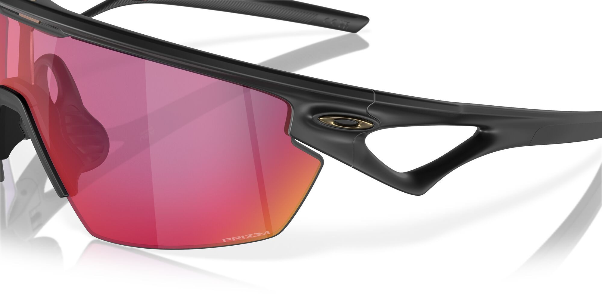 Oakley Sonnenbrille Sphaera (Glasfarbe: Prizm road) schwarz matt - 1 Brille mit