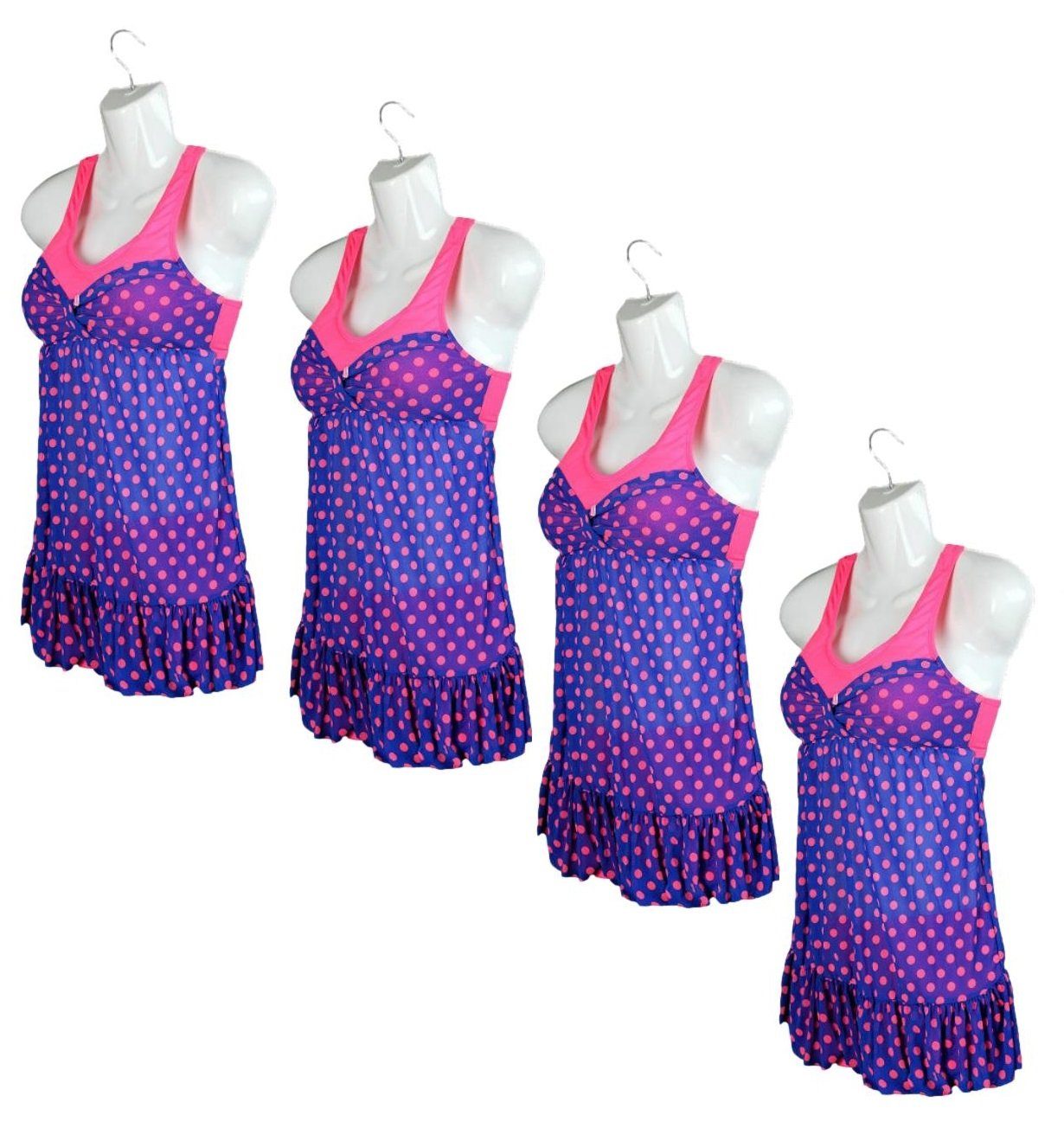 Schneiderbüste 4er Set Torso Weiblich - 70 cm Damentorso aus Kunststoff - Oberkörper