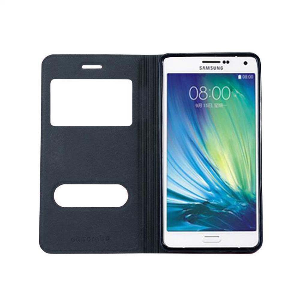 Cadorabo Handyhülle für Samsung Galaxy A7 2015 Hülle Samsung Galaxy A7 2015, Klappbare Handy Schutzhülle - Hülle - mit Standfunktion und Kartenfach