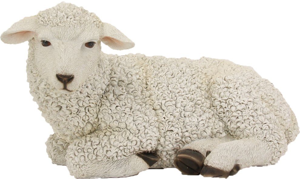 FADEDA Tierfigur FADEDA Schaf liegend, Höhe in cm: 20 (1 St)