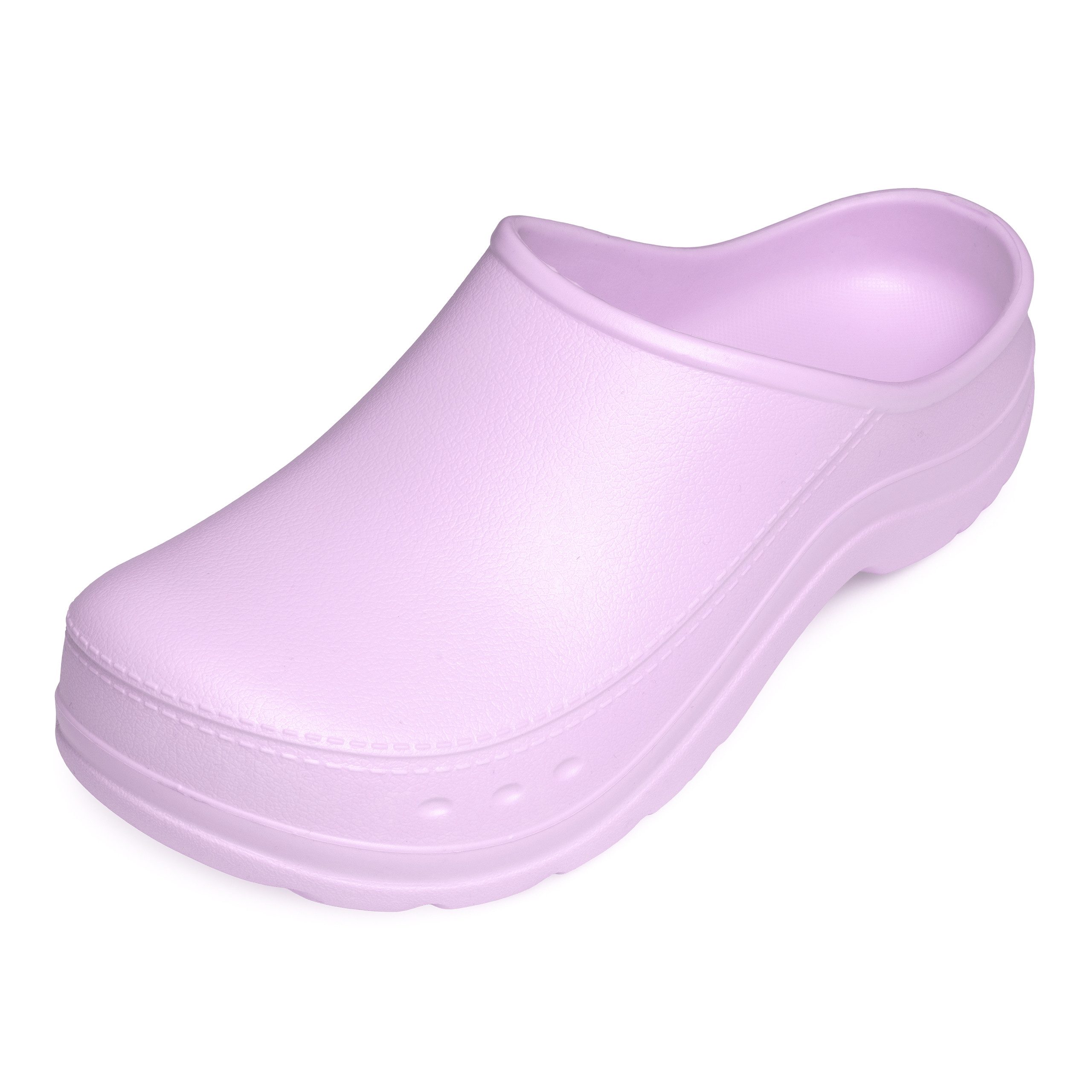 Ladeheid Gartenclogs für Damen Ultraleicht EVA Gartenschuhe LA-CA-25 Clog (36 EU, Helllila) Wasserdicht & Flexibel