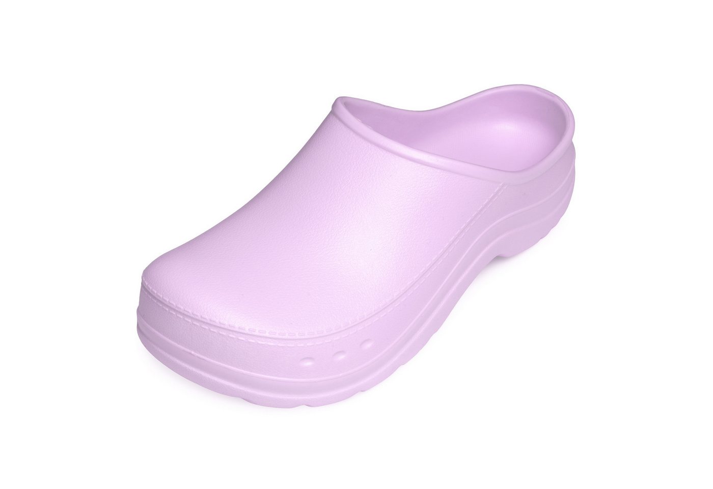 Ladeheid Gartenclogs für Damen Ultraleicht EVA Gartenschuhe LA-CA-25 Clog (36 EU, Helllila) Wasserdicht & Flexibel