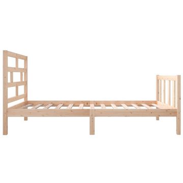 vidaXL Bett Massivholzbett Kiefer 90x190 cm