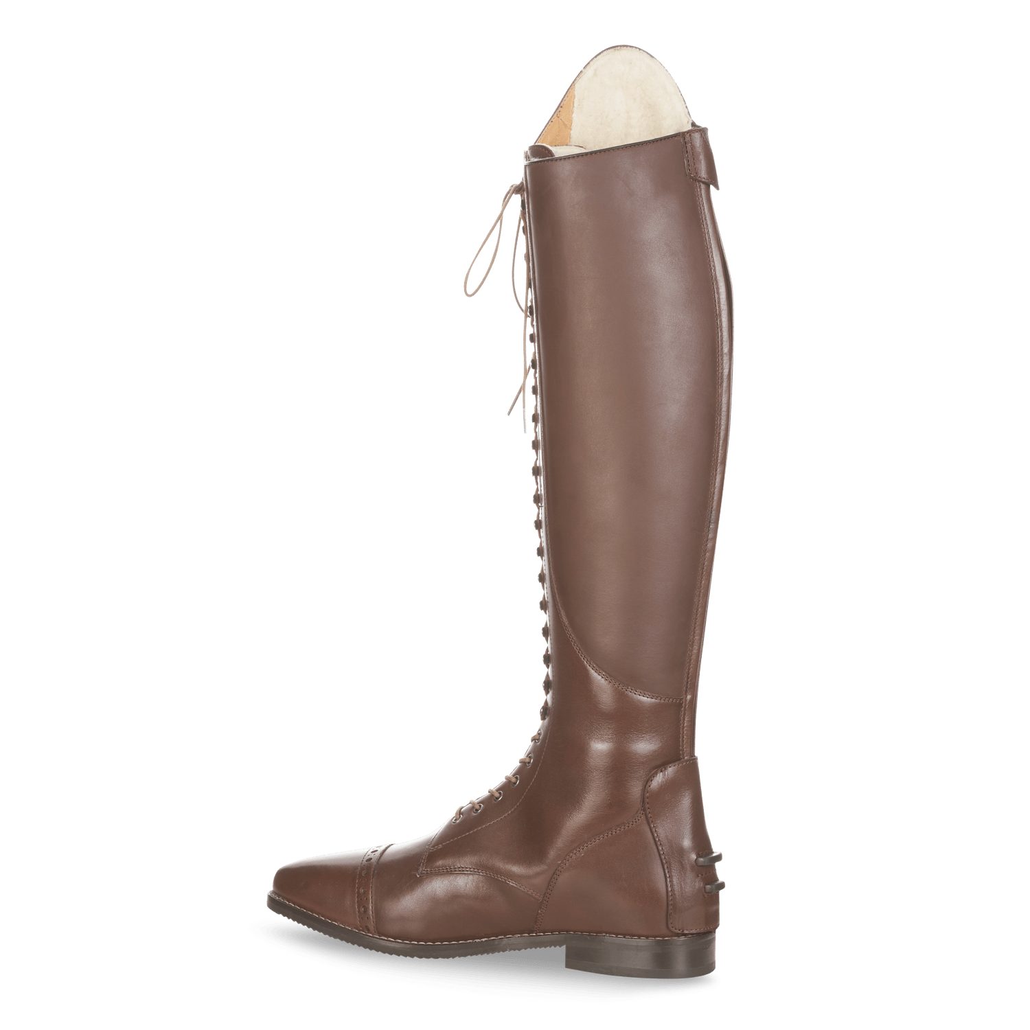 BUSSE Reitstiefel Laval Pure Wool in braun Reitstiefel