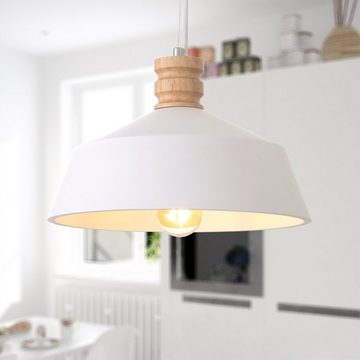 Paco Home Pendelleuchte KUTTER, ohne Leuchtmittel, LED, E27, Lampe Für Wohnzimmer Esszimmer Küche, Höhenverstellbar