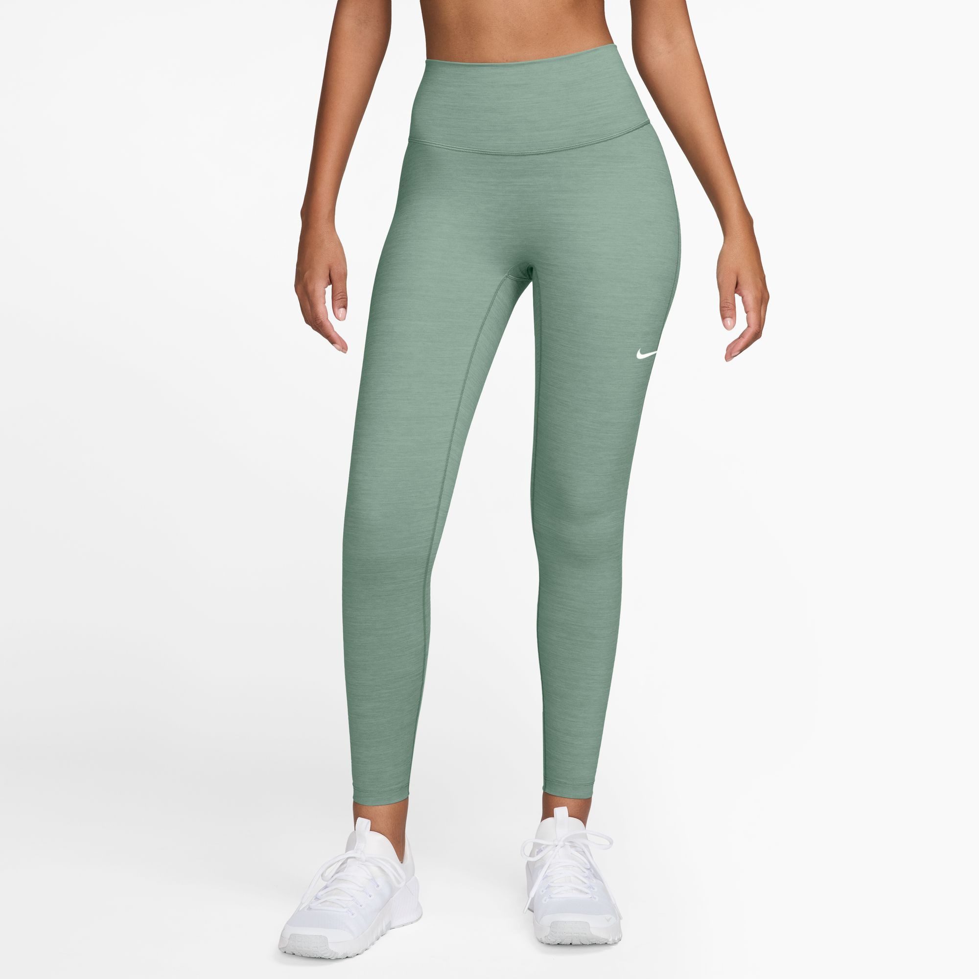 Nike Trainingstights W NK DF ONE HR TIGHT USEAM schnell trocknendes Material, atmungsaktiv, mit elastischem Bund