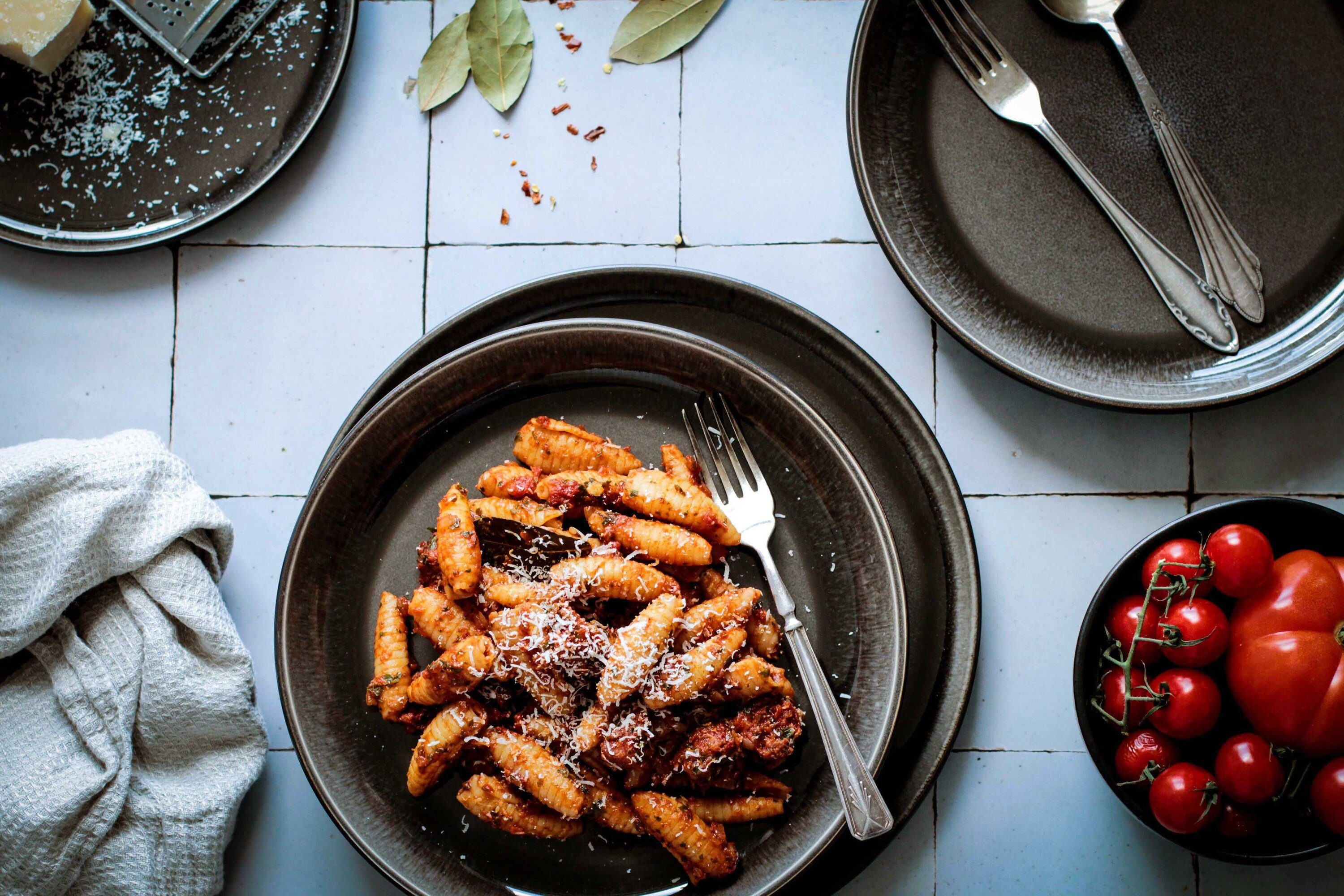 MÄSER Teller-Set Niara (4-tlg), 4 Personen, Steinzeug