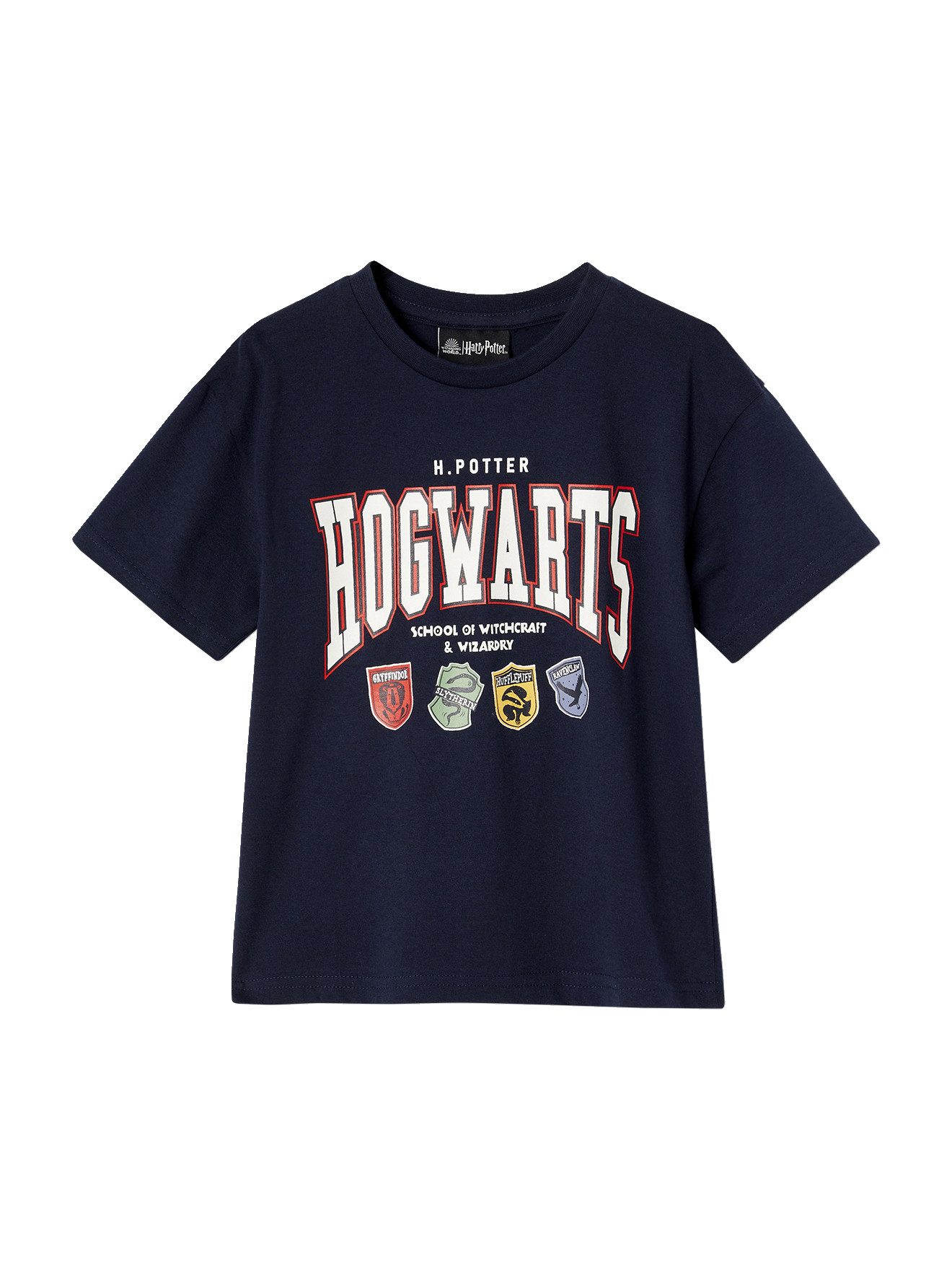 T-Shirt Kinder T-Shirt HARRY POTTER mit Wappen