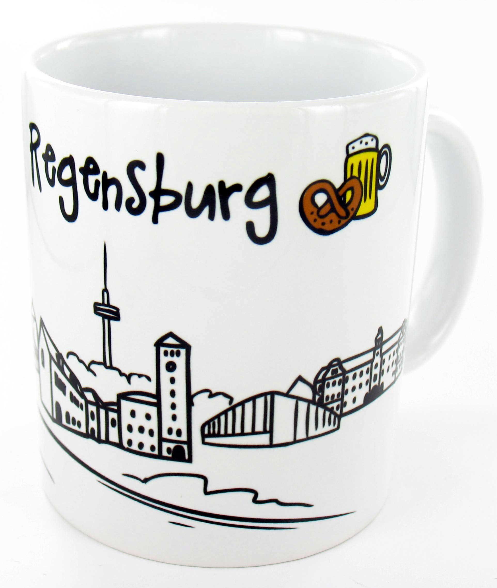 die Stadtmeister Dekobecher Skyline Regensburg