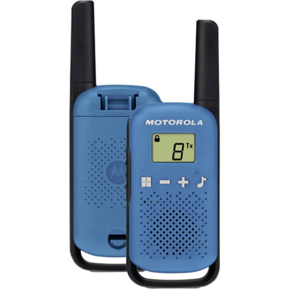 Motorola Solution Walkie Talkie Motorola Solutions TALKABOUT T42 blau PMR-Handfunkgerät 2er Set