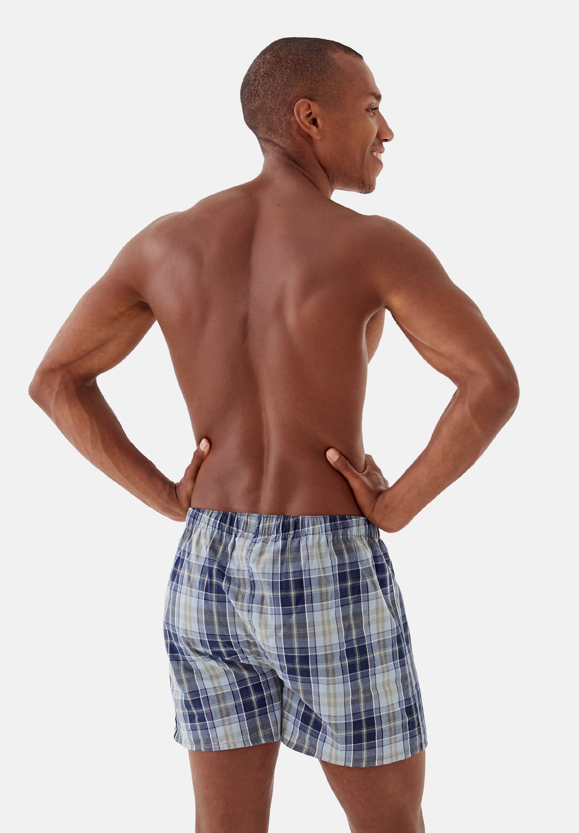 DANISH ENDURANCE Boxershorts American Boxers (4-St) 100% Baumwolle, weich & atmungsaktiv, Herren Unterhosen