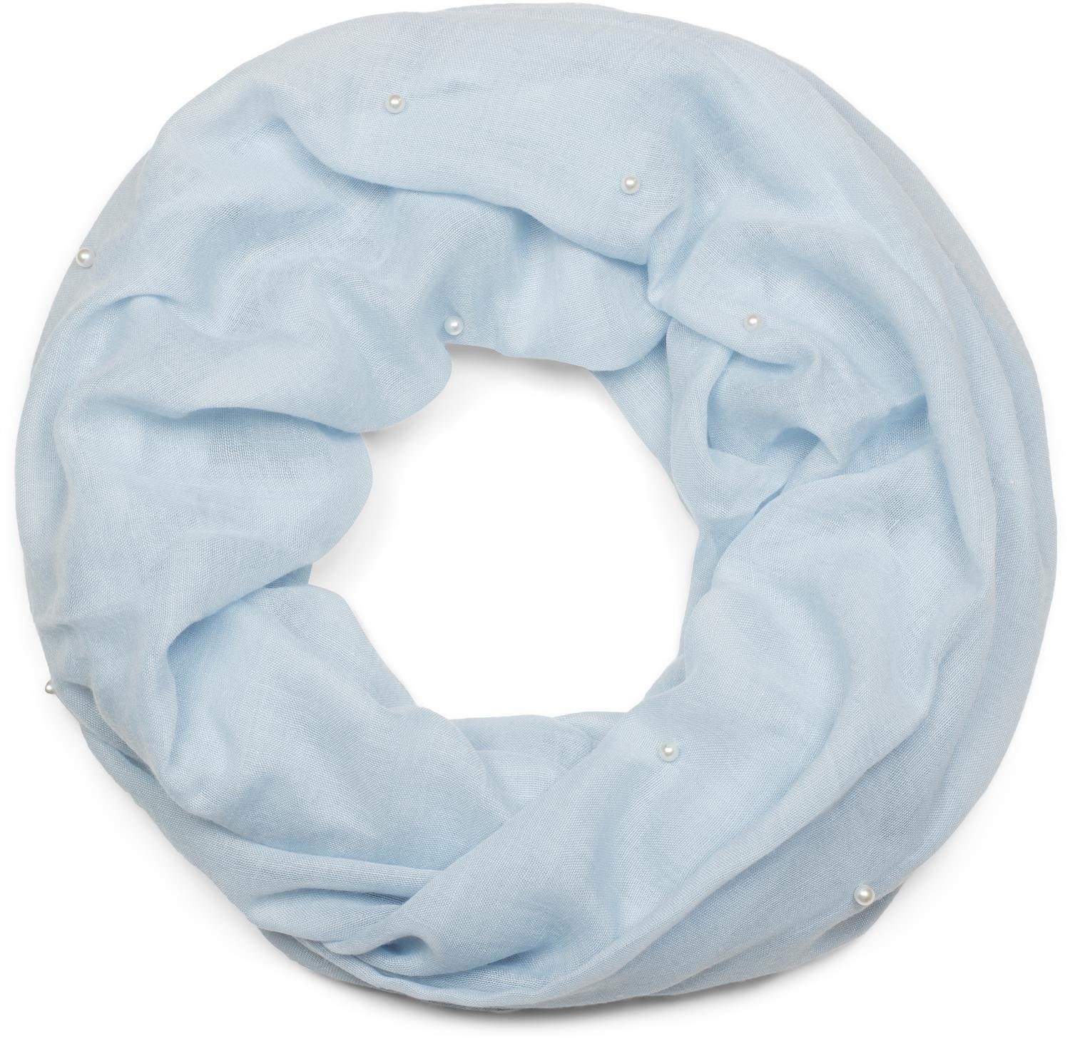 Loop Loop Schal mit Perlen Applikation