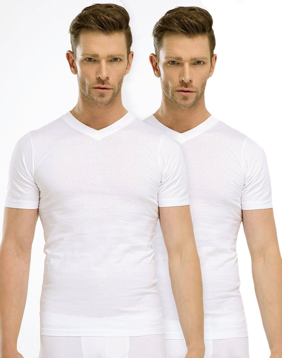 Toker Collection® T-Shirt Herren T-Shirt Basic günstig online kaufen