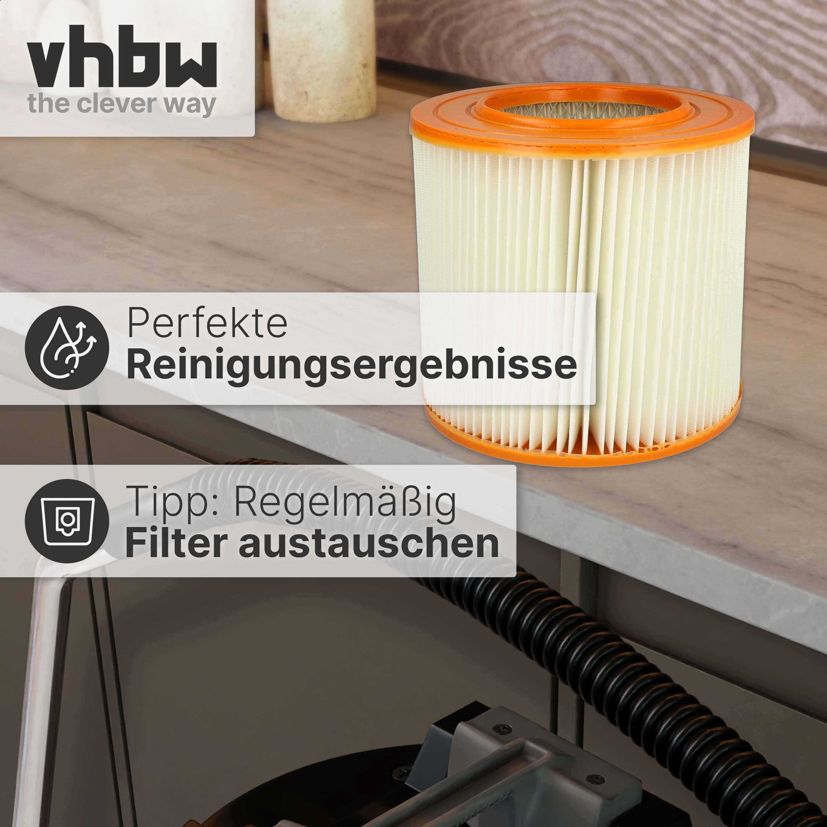 vhbw Patronenfilter Ersatz für Allaway 210813, 10819, 2577, 10813 für Staubsauger, Nass-, für Staubsauger