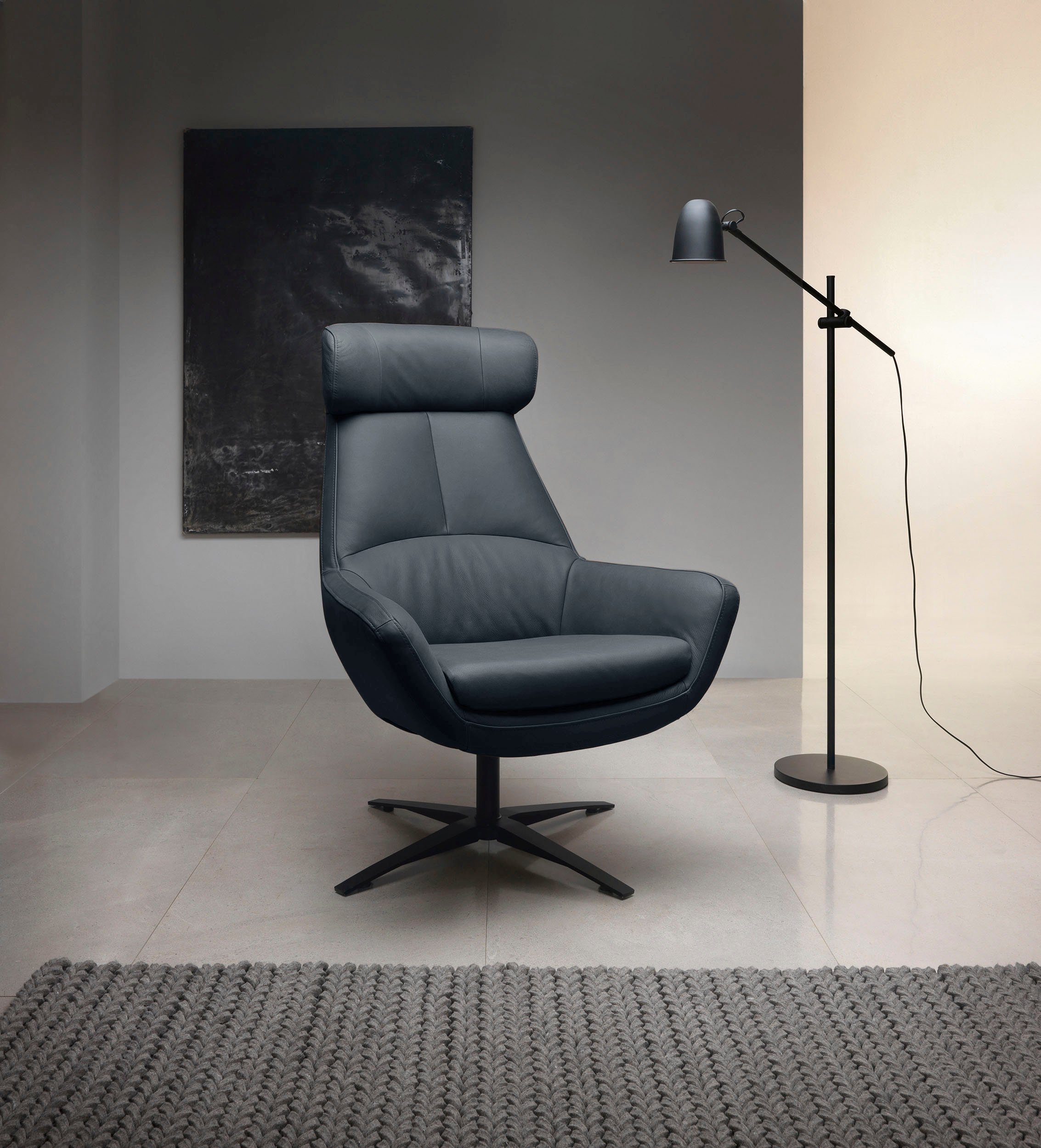 BETYPE Drehsessel "Be Organic High Back, Loungesessel, Hochlehnsessel", in günstig online kaufen