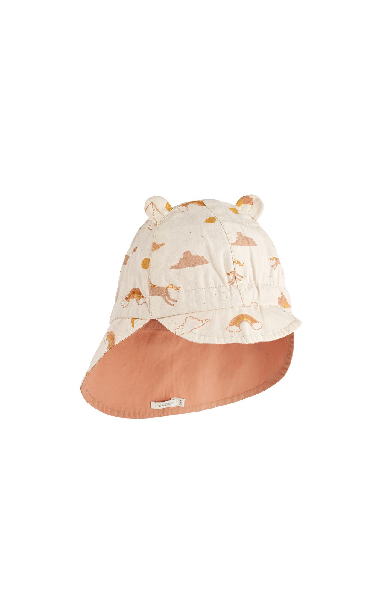 Liewood Sonnenhut Sonnenhut mit Nackenschutz für Kinder Mit Kordelzug. Beidseitig zu tragen.