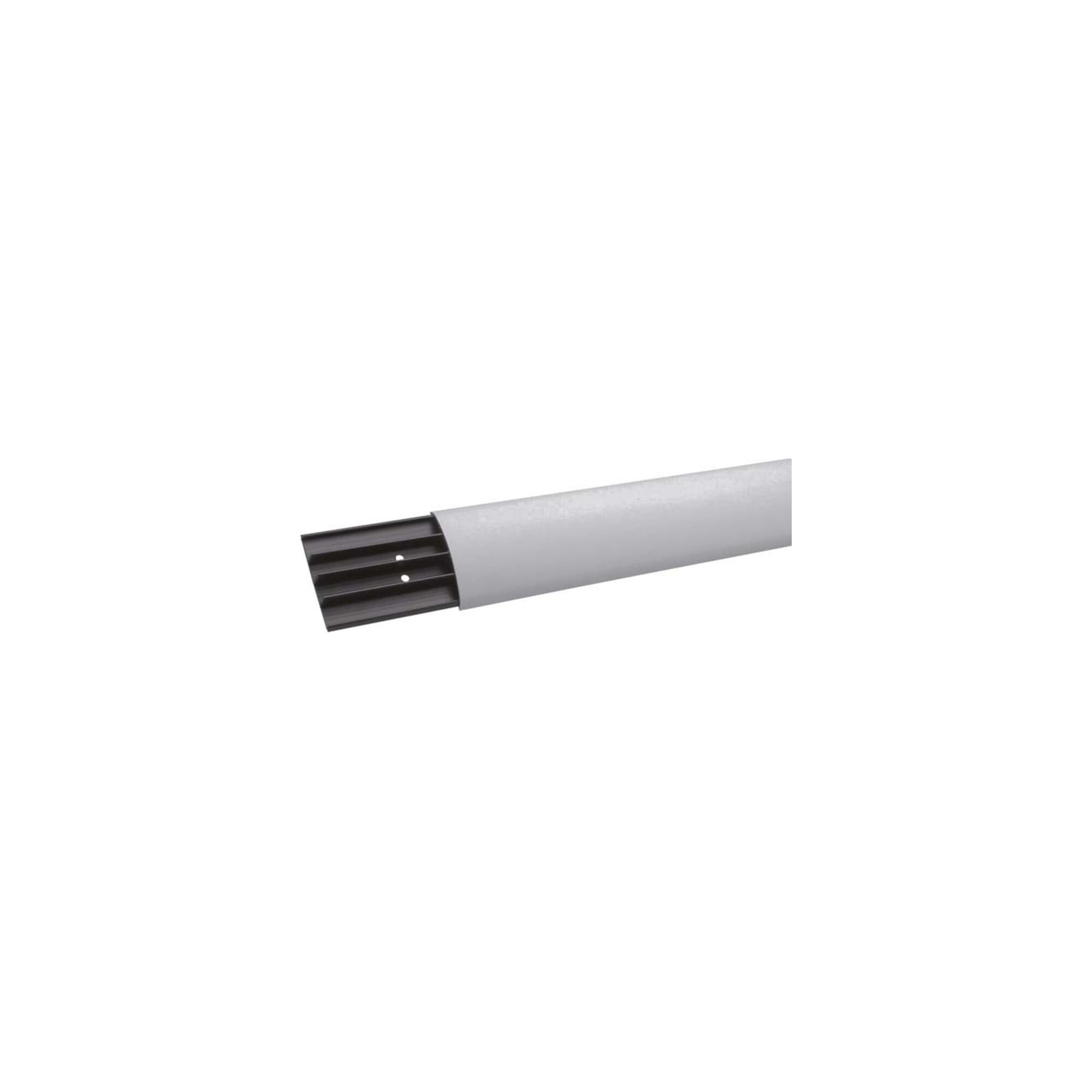 Hager Gardinenbefestigungen Ersatzteile Tehalit Aufbodenkanal 18x75mm SL 18075 gr 2 Stk
