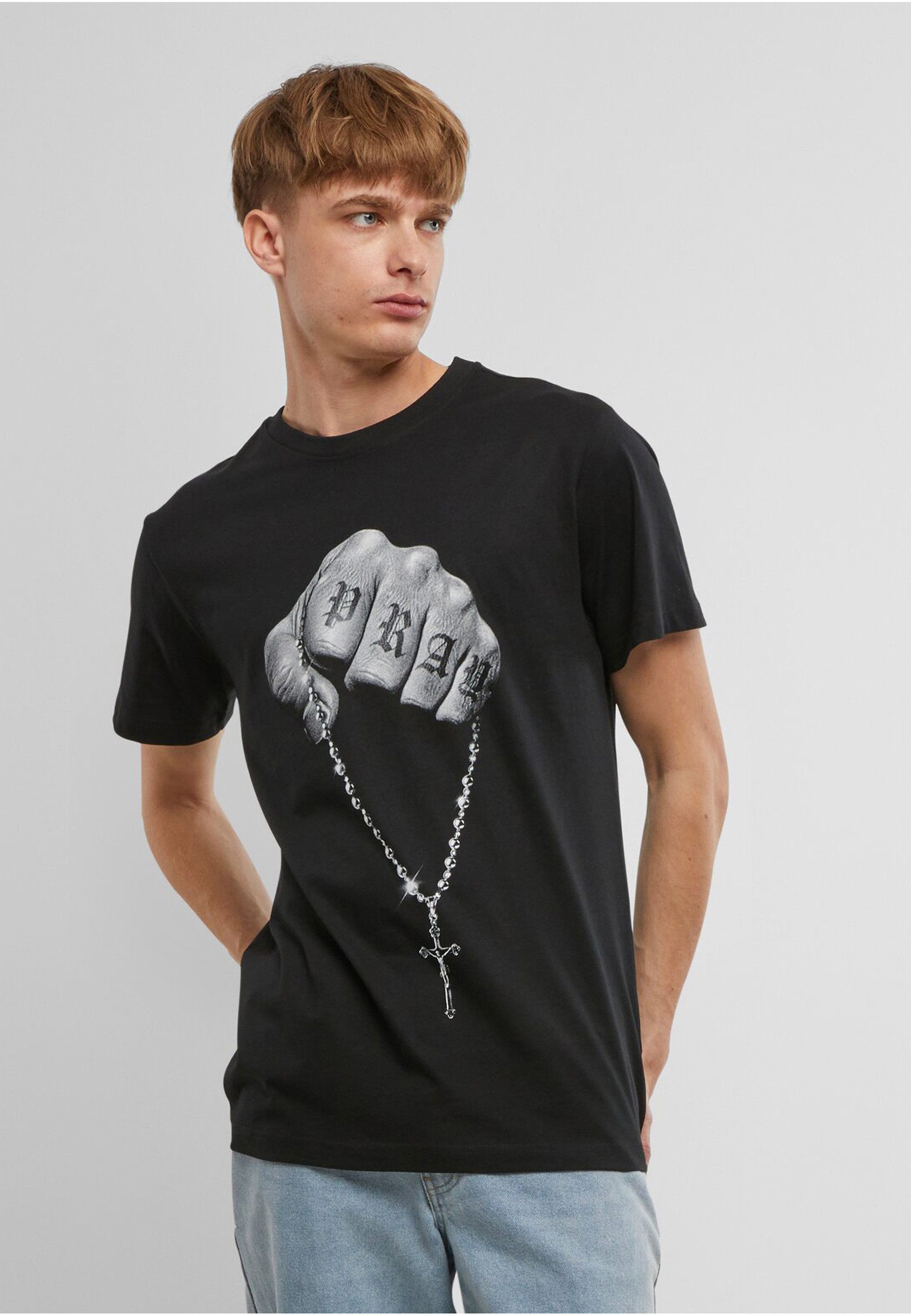 MisterTee T-Shirt MisterTee Faith Meets Strength Tee (1-tlg)