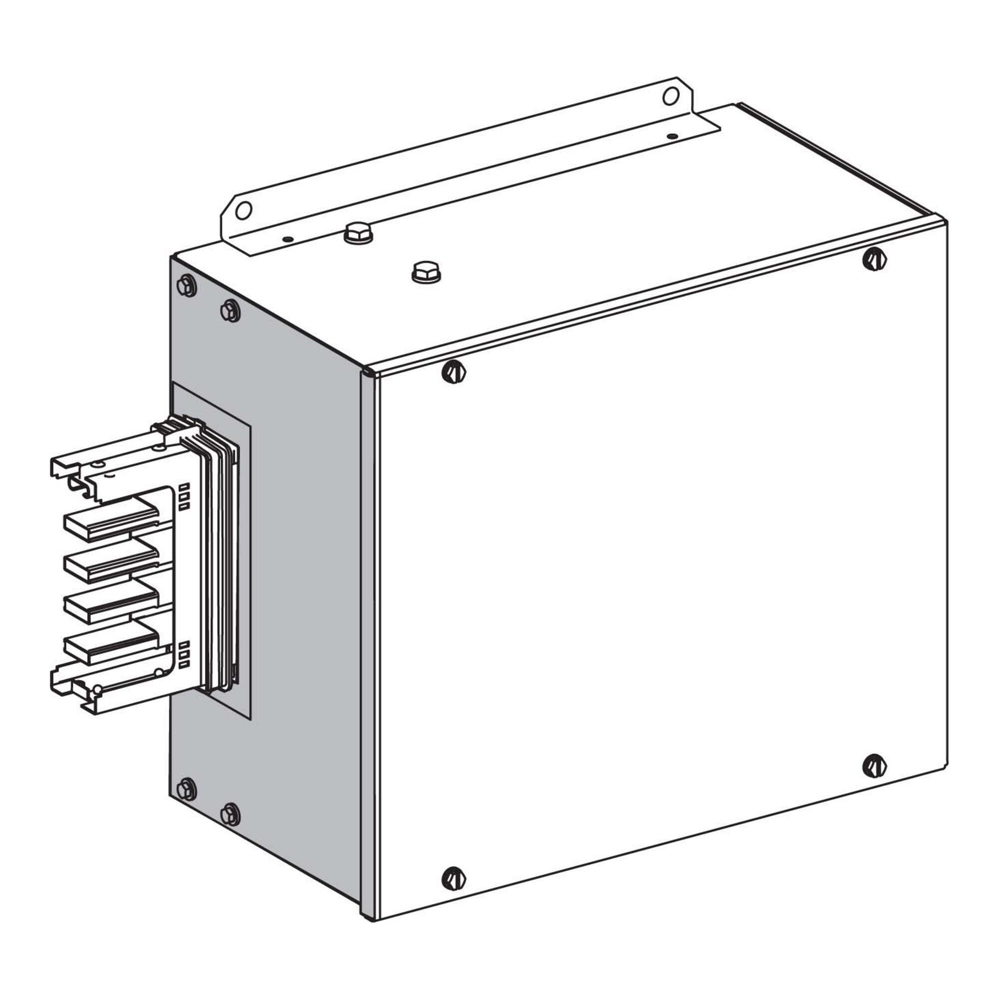 Schneider Electric Laterne Schneider Electric Endeinspeisekasten 250A KSA250AB4