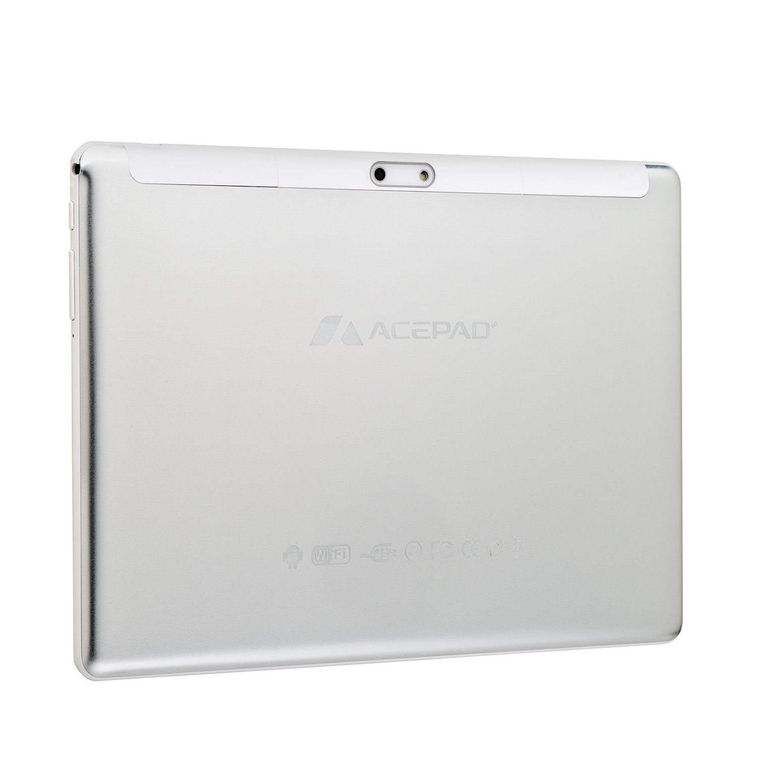 Acepad A145 v2024 Full-HD Tablet Wi-Fi, 10", (LTE), 6 4G Octa-Core, Android, Weiß (10.1", GB 128 Ram, GB, 1920x1200) FHD