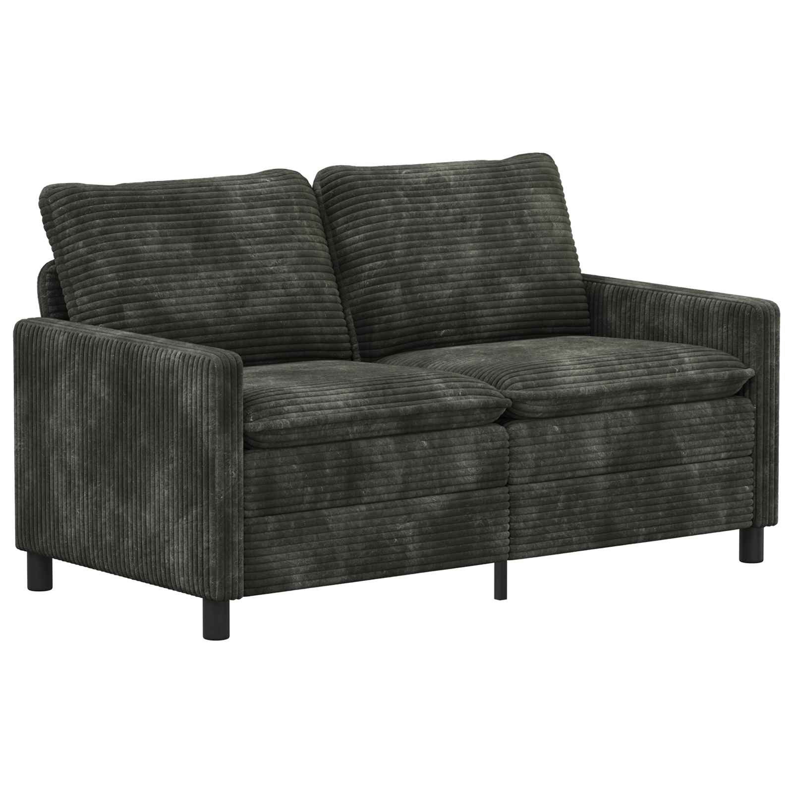 vidaXL Sofa Sofa Anthrazit 156 x 81 x 87,5 cm Polyester, 1 Teile
