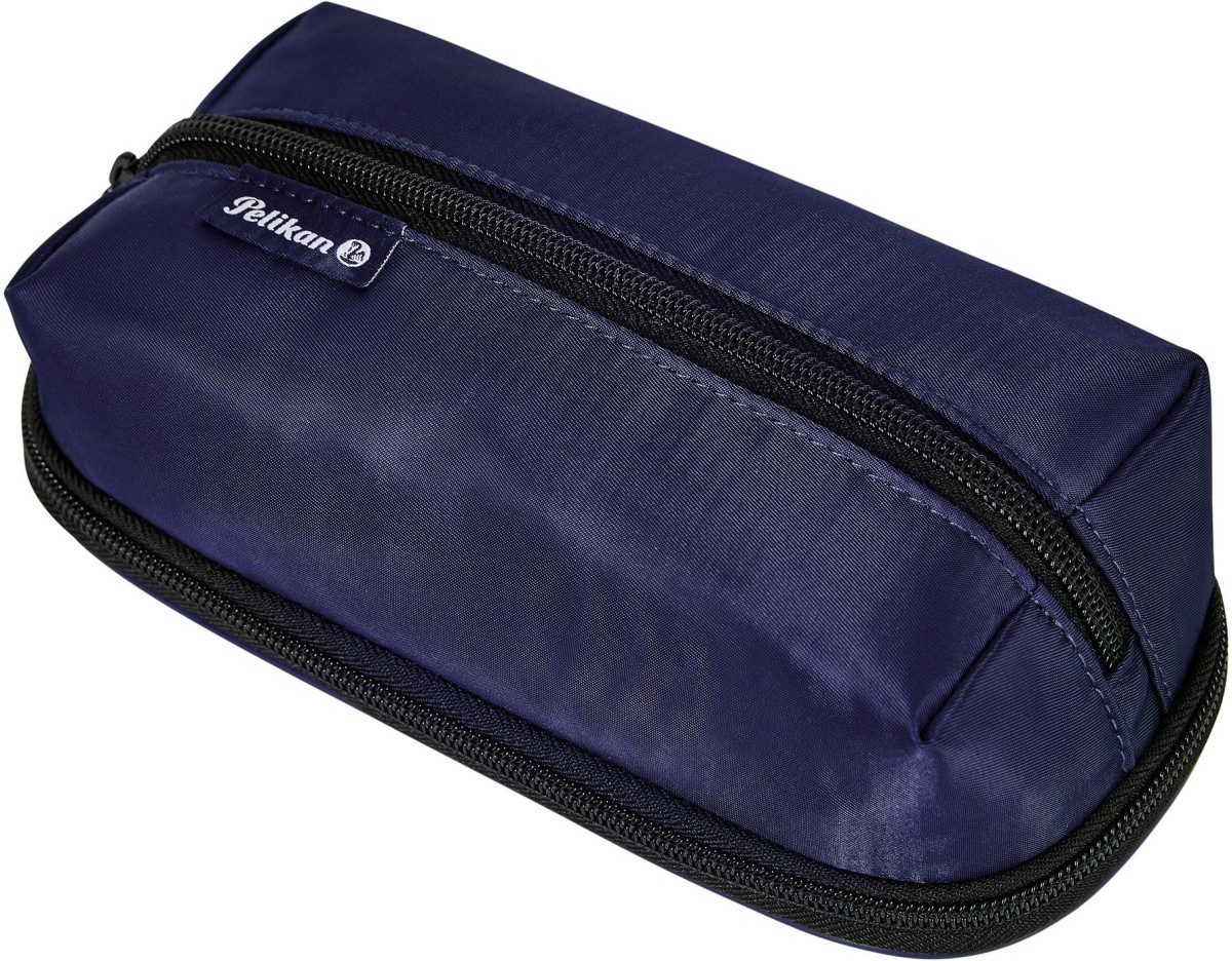 Pelikan Federtasche Faulenzer Quattro Twill Polyester BxHxT 223x70x110mm dunkelblau