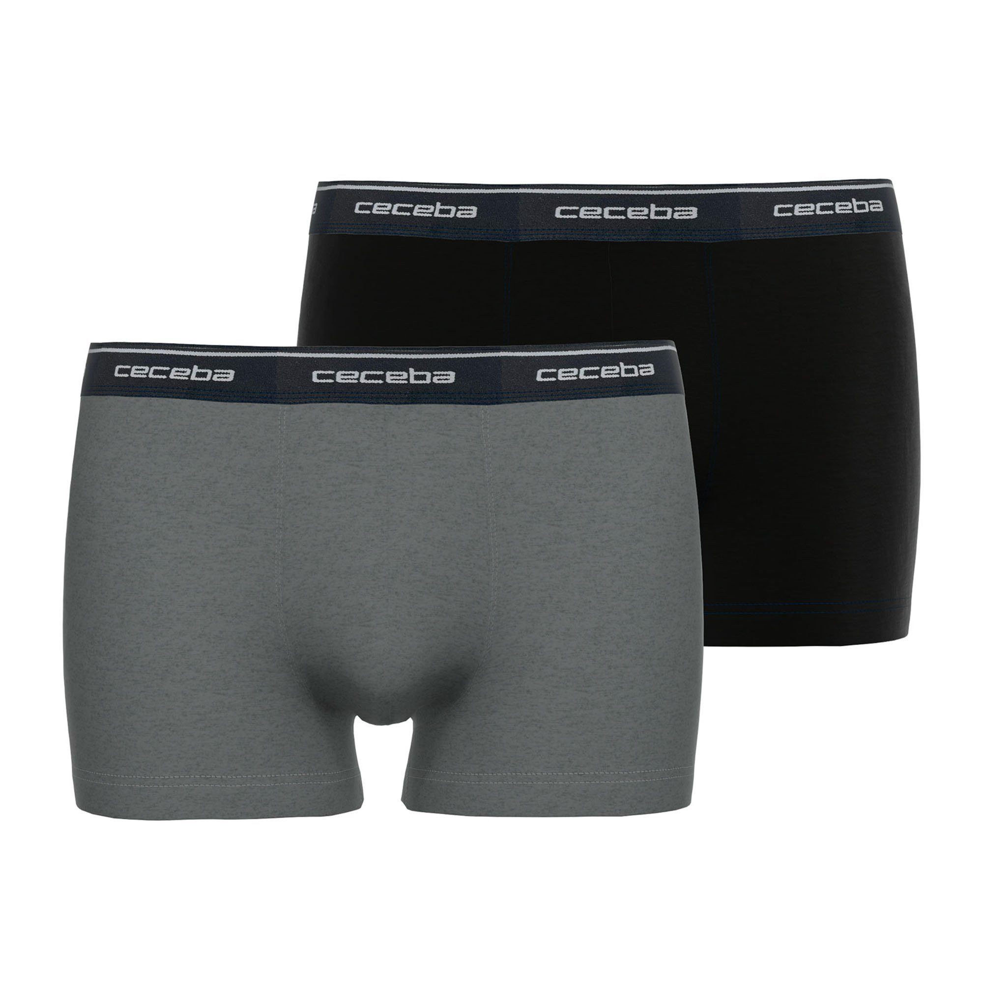 Boxer Herren Boxershort 2er Pack Baumwolle Monza