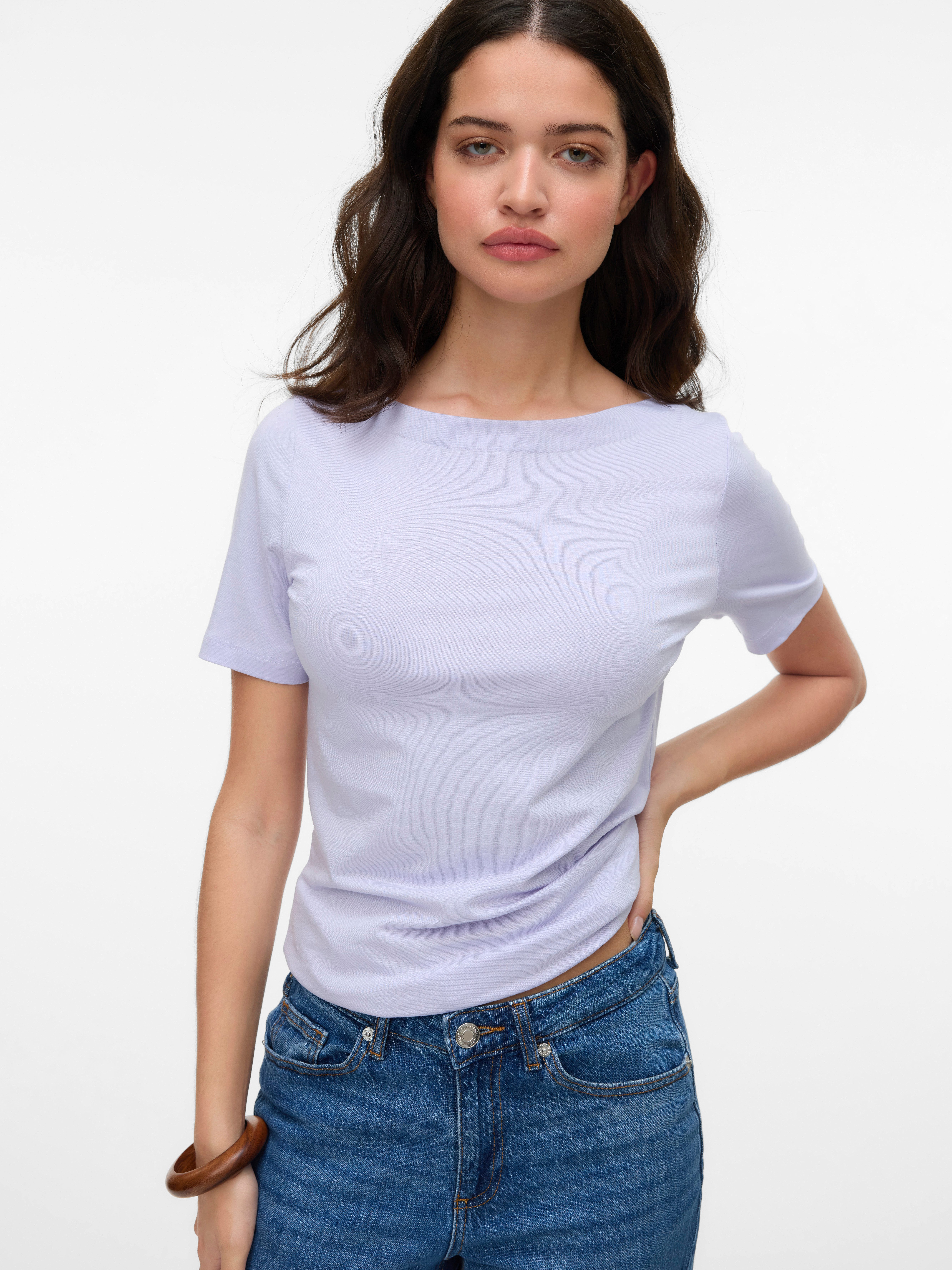 Vero Moda Kurzarmshirt VMPANDA MODAL S/S günstig online kaufen