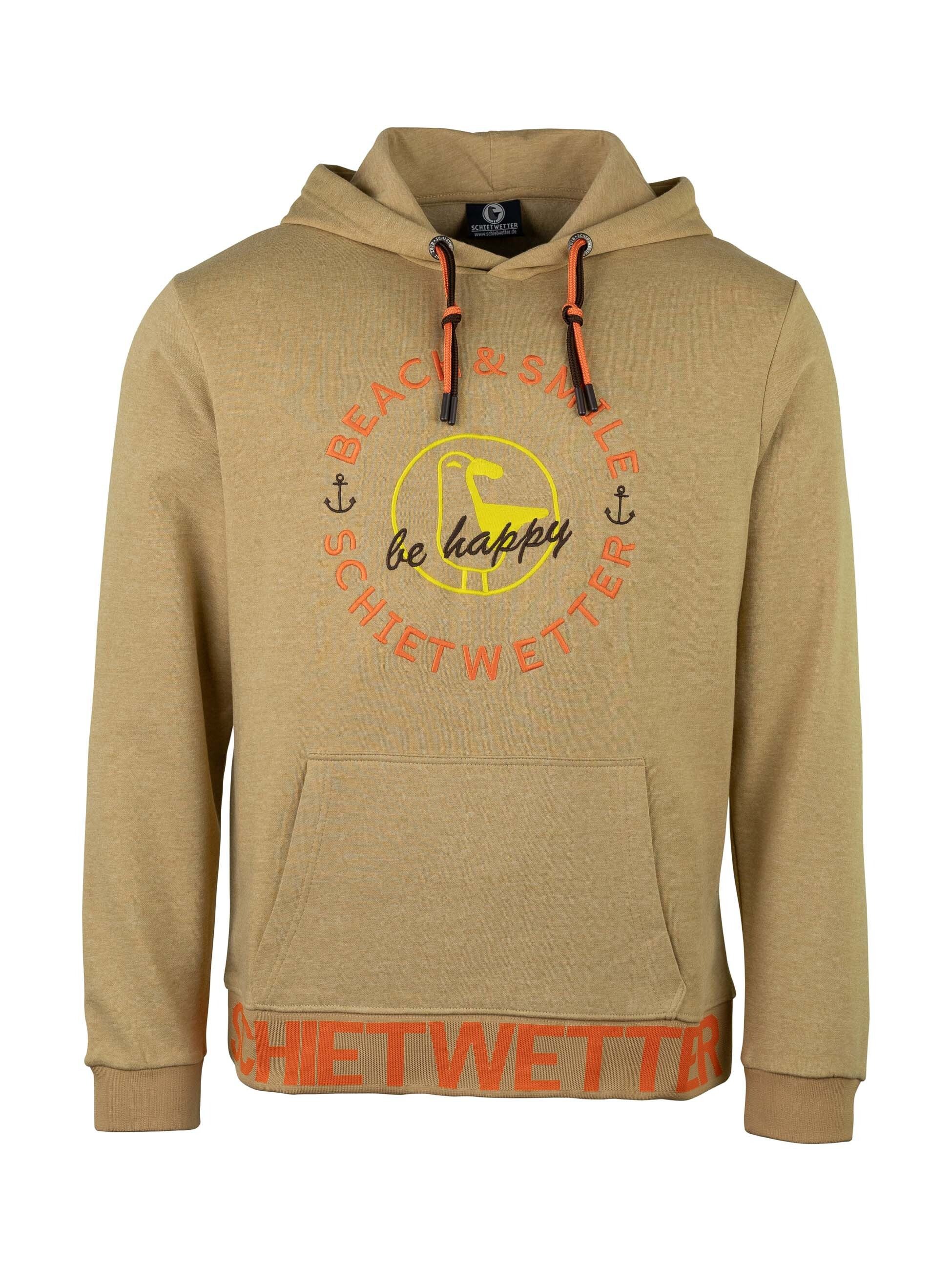 Schietwetter Kapuzenpullover Herren Hoodie "Haifisch Klaus" günstig online kaufen