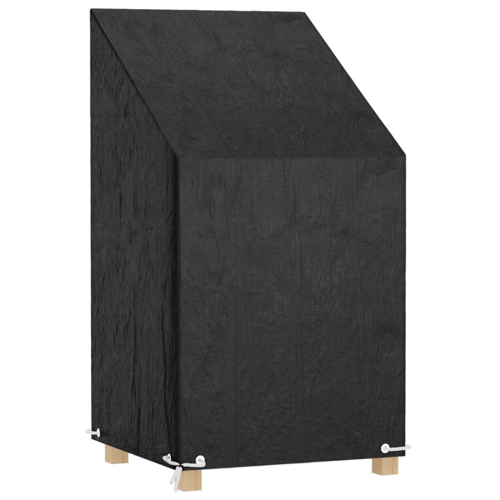 vidaXL Gartenmöbel-Schutzhülle Abdeckung für Gartenstuhl 8 Ösen 65x65x80120 cm Polyethylen
