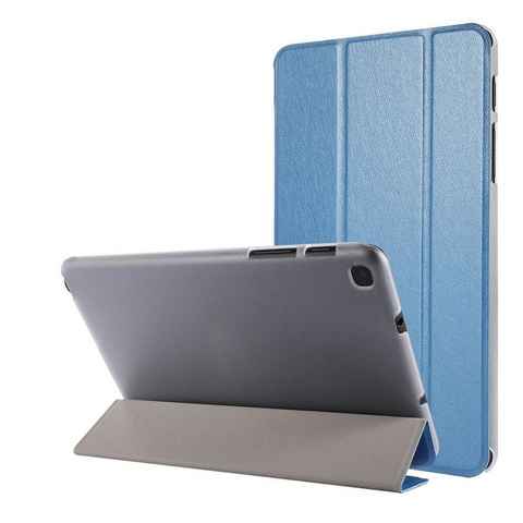 Wigento Tablet-Hülle 3folt Wake UP Smart Cover Schutz Tasche Etuis Hülle Case für Samsung Galaxy Tab A7 Lite 2021 8.7