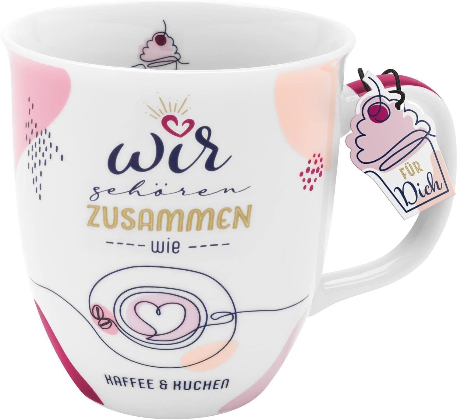 Kaffeebecher Tasse Sheepworld Sheepworld Teetasse Kaffeetasse Material: Tasse Gehören, Porzellan 40cl