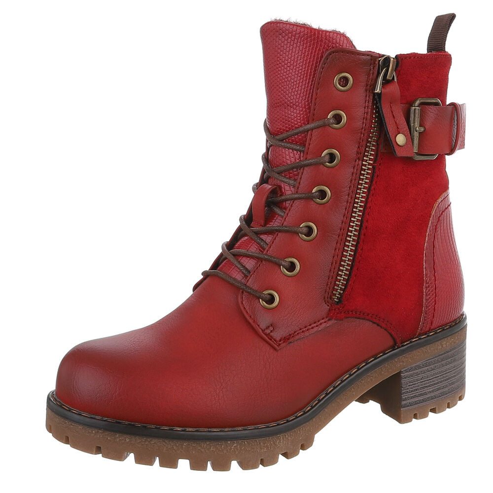 Ital-Design Damen Stiefel mit Reißverschluss und günstig online kaufen