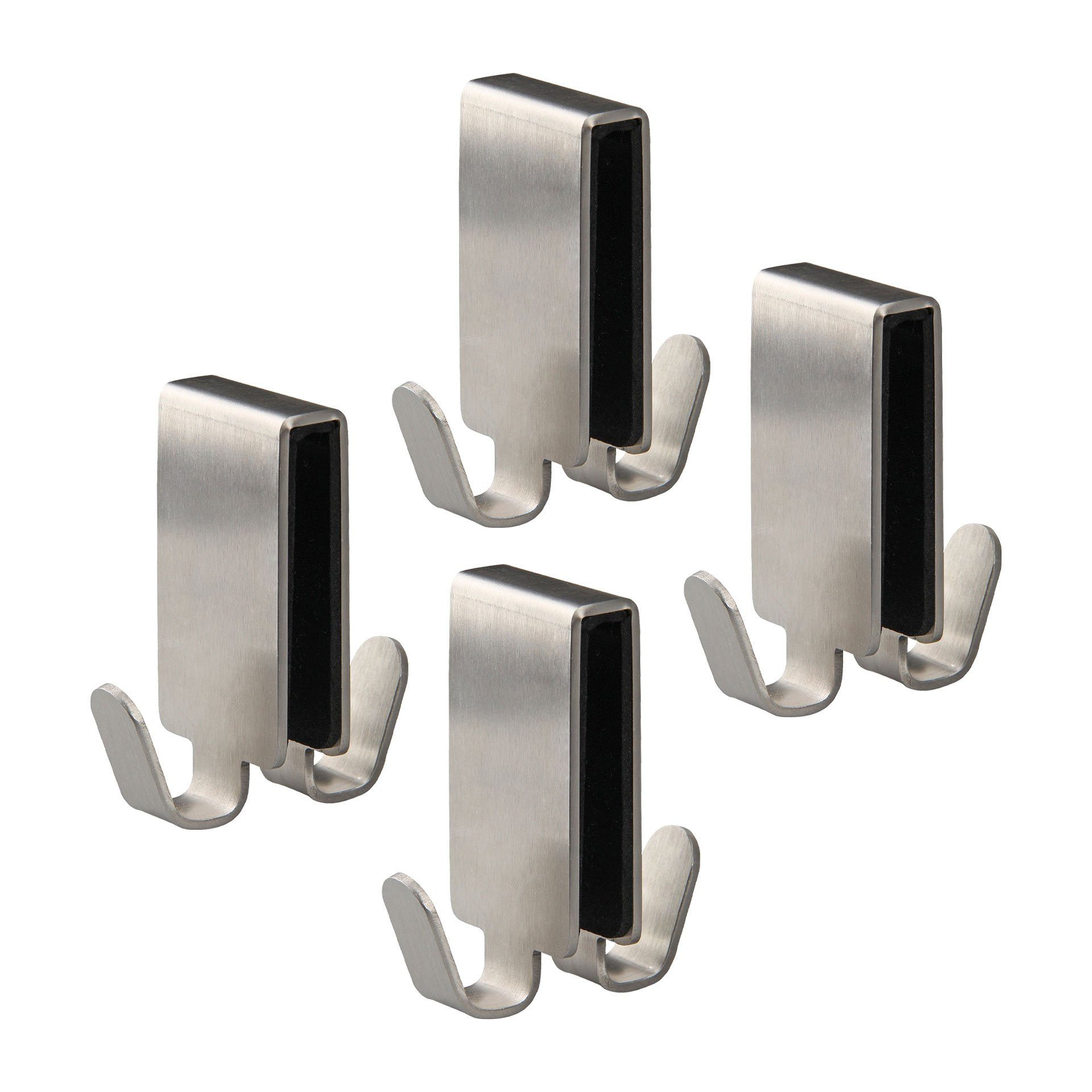 FACKELMANN Handtuchhalter Doppelhaken-Set, Handtuchhalter, Edelstahlhaken, günstig online kaufen