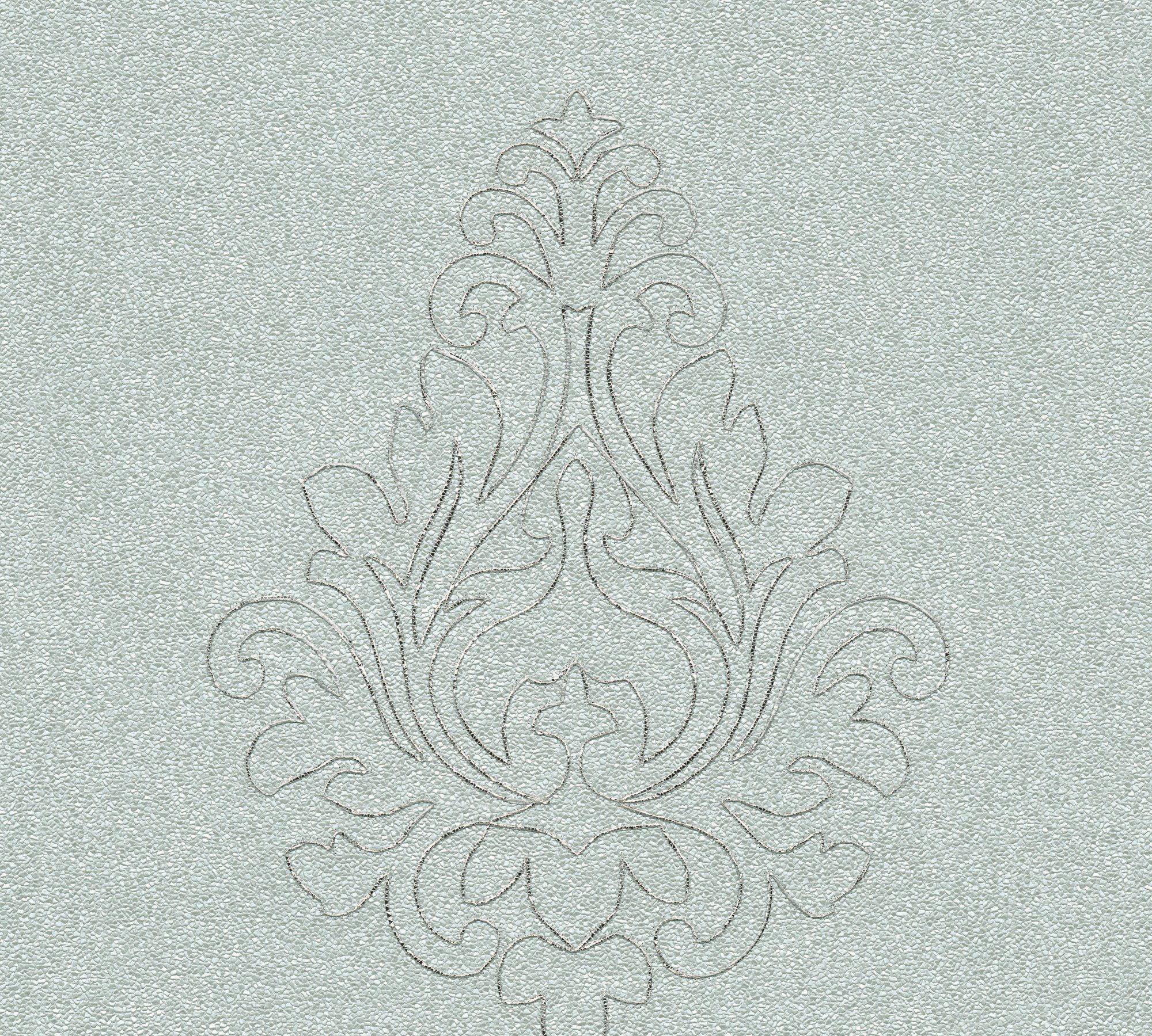 Architects Paper Vliestapete Nobile, strukturiert, Barock, bestickt, Barocktapete Stein-Optik Tapeten Wohnzimmer Schlafzimmer modern Design